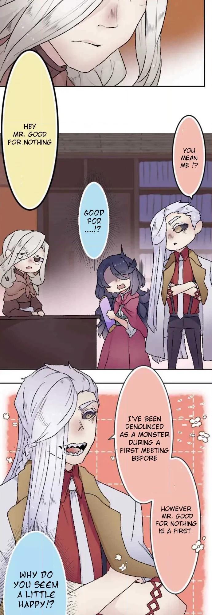 The Slave Girl and the Vampire with a Death Wish Chapter 6.1 page 8 - 