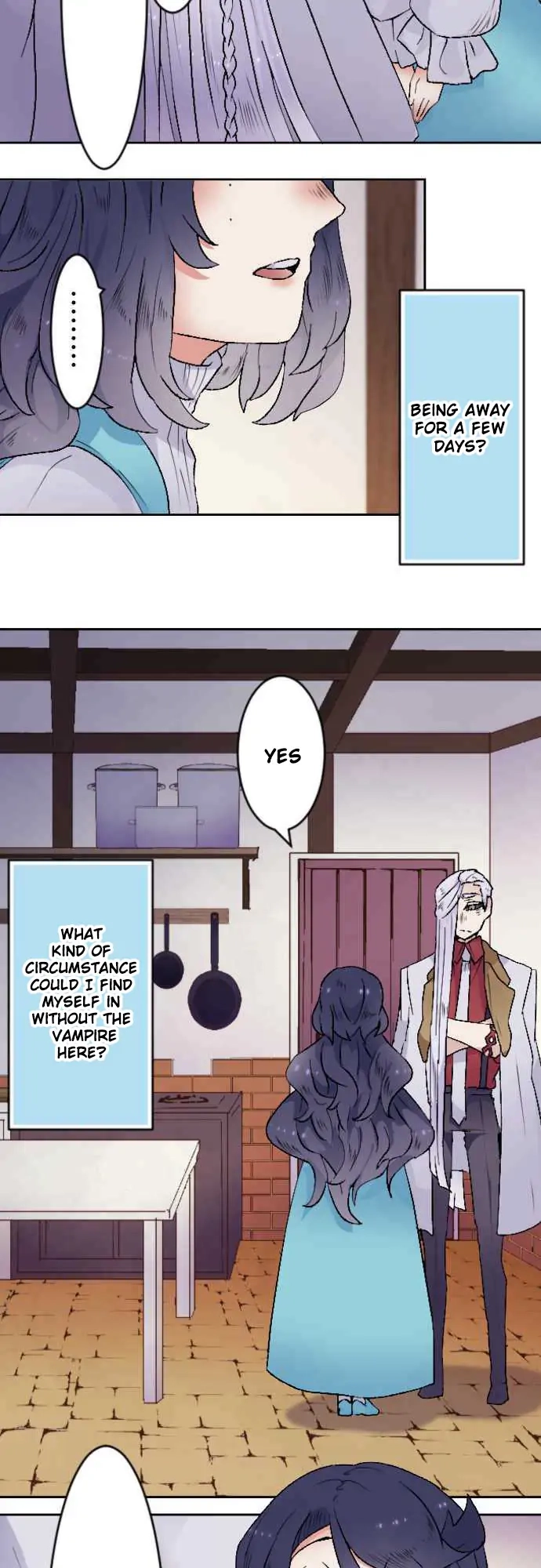 The Slave Girl and the Vampire with a Death Wish Chapter 7.1 page 15 - 
