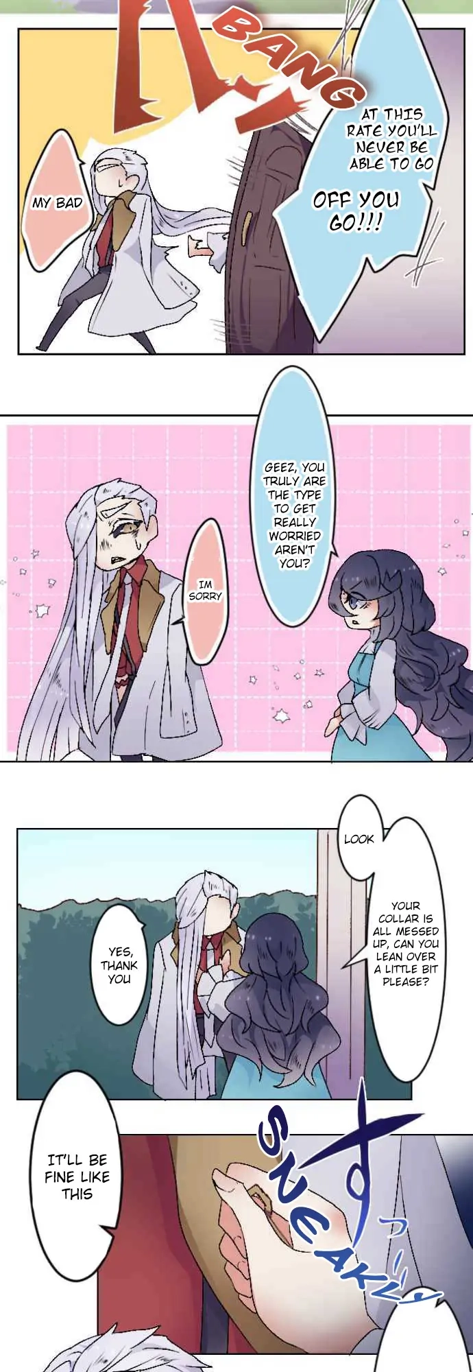 The Slave Girl and the Vampire with a Death Wish Chapter 7.1 page 18 - 