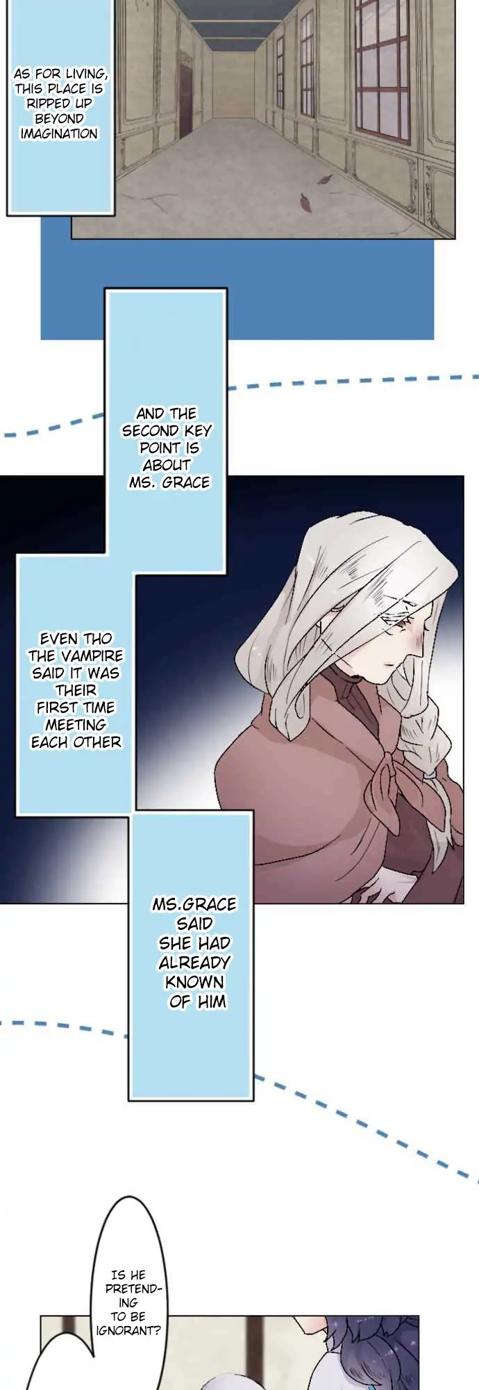 The Slave Girl and the Vampire with a Death Wish Chapter 7.1 page 6 - 