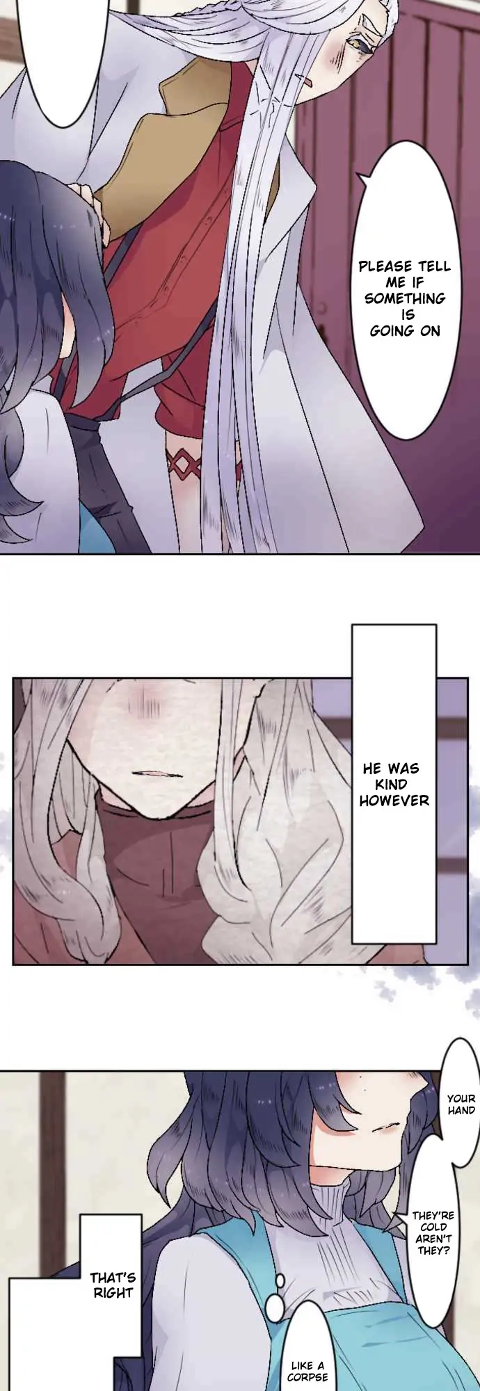 The Slave Girl and the Vampire with a Death Wish Chapter 7.1 page 9 - 