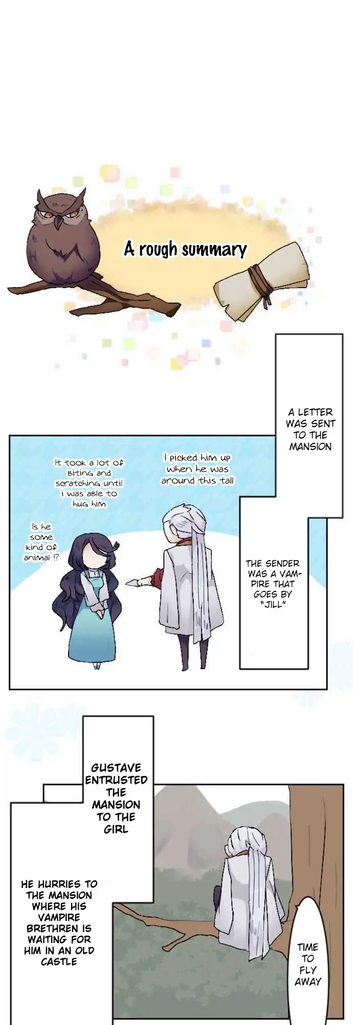 The Slave Girl and the Vampire with a Death Wish Chapter 8.1 page 2 - 