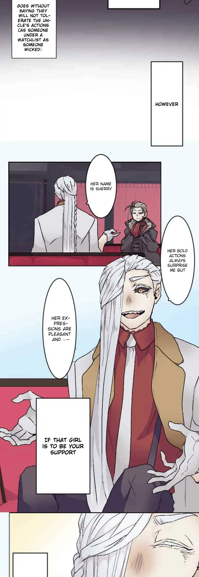 The Slave Girl and the Vampire with a Death Wish Chapter 8.1 page 15 - 