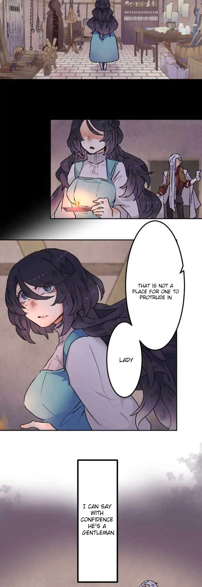 The Slave Girl and the Vampire with a Death Wish Chapter 8.1 page 22 - 