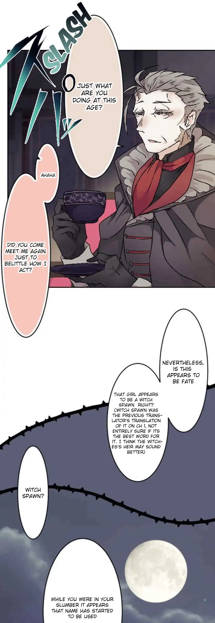 The Slave Girl and the Vampire with a Death Wish Chapter 8.1 page 10 - 