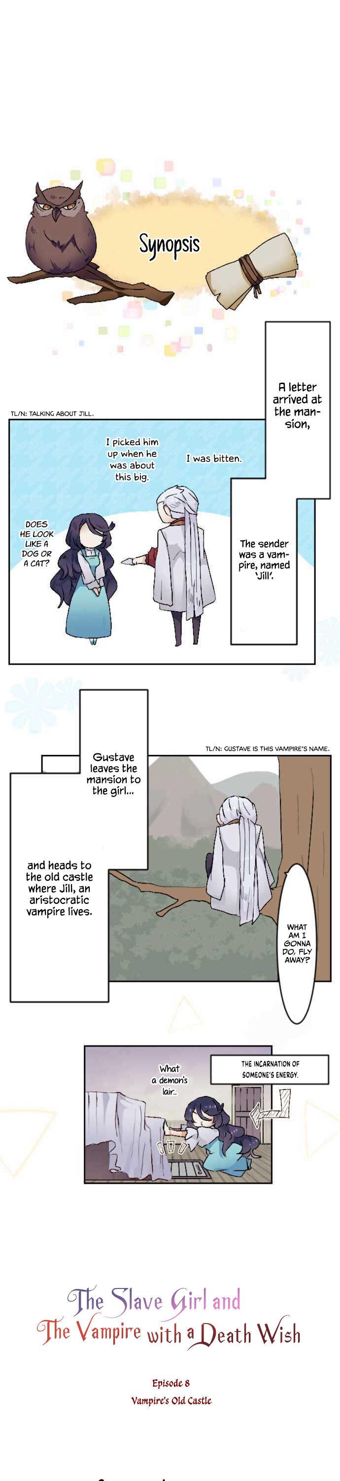 The Slave Girl and the Vampire with a Death Wish Chapter 8 page 2 - 