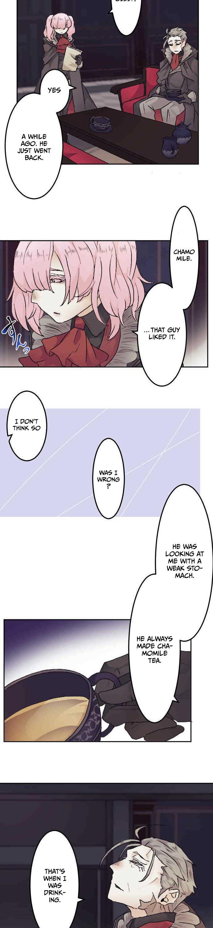 The Slave Girl and the Vampire with a Death Wish Chapter 8 page 12 - 