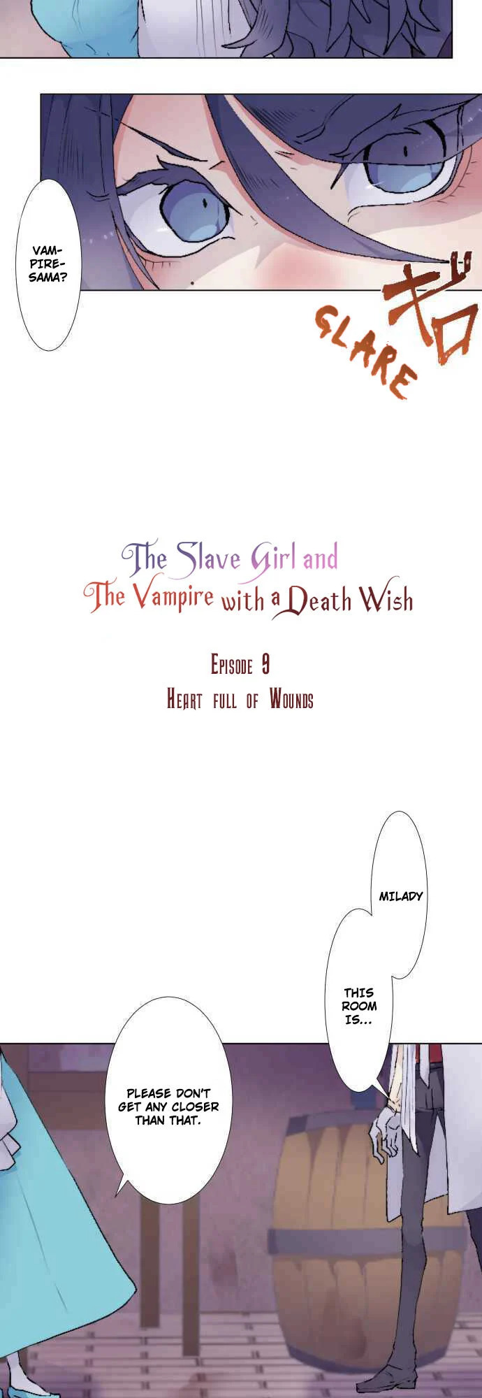 The Slave Girl and the Vampire with a Death Wish Chapter 9 page 3 - 