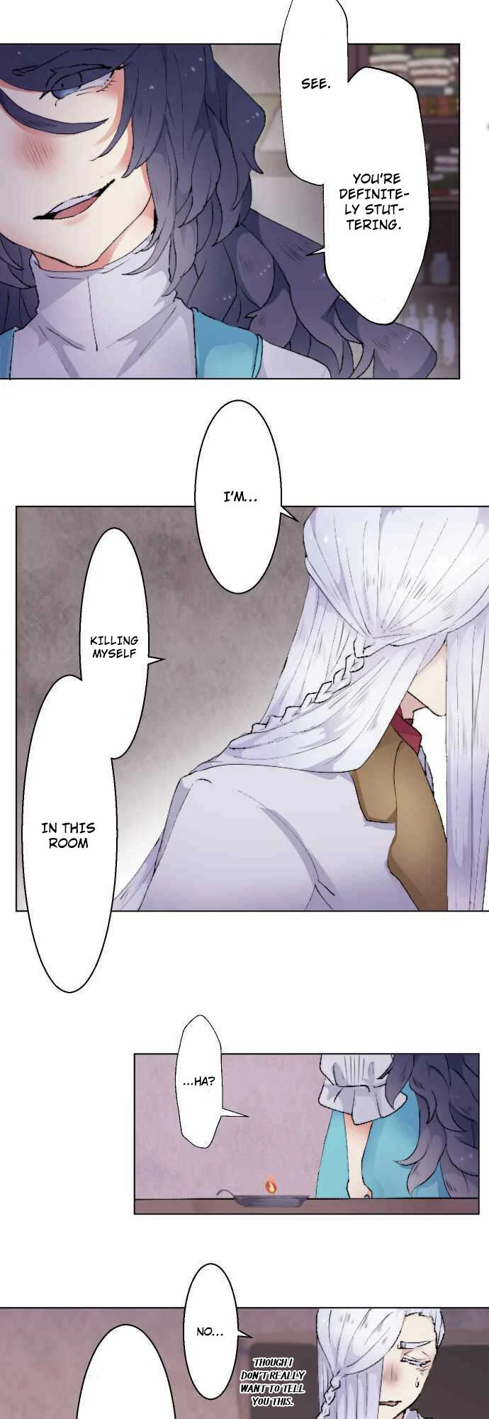 The Slave Girl and the Vampire with a Death Wish Chapter 9 page 8 - 