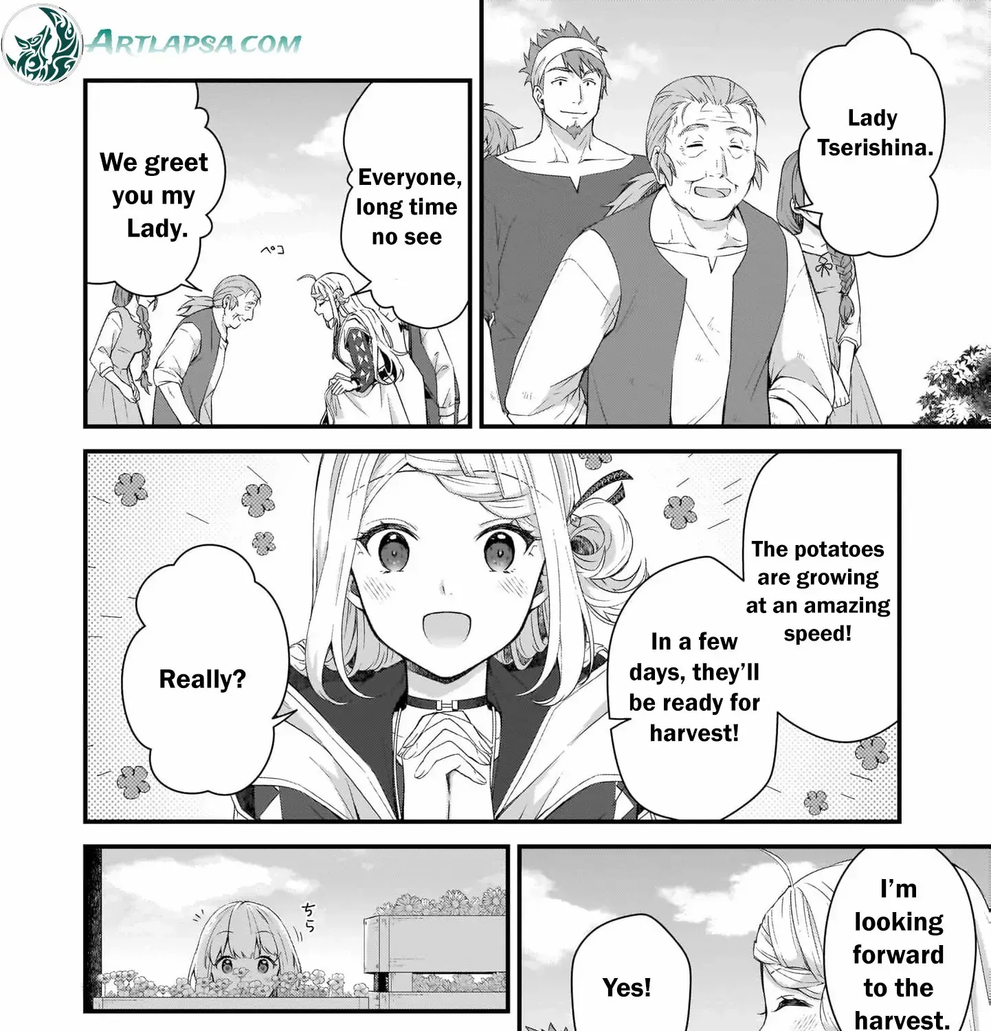 The Small Village of the Young Lady Without Blessing Chapter 12 page 44 - 
