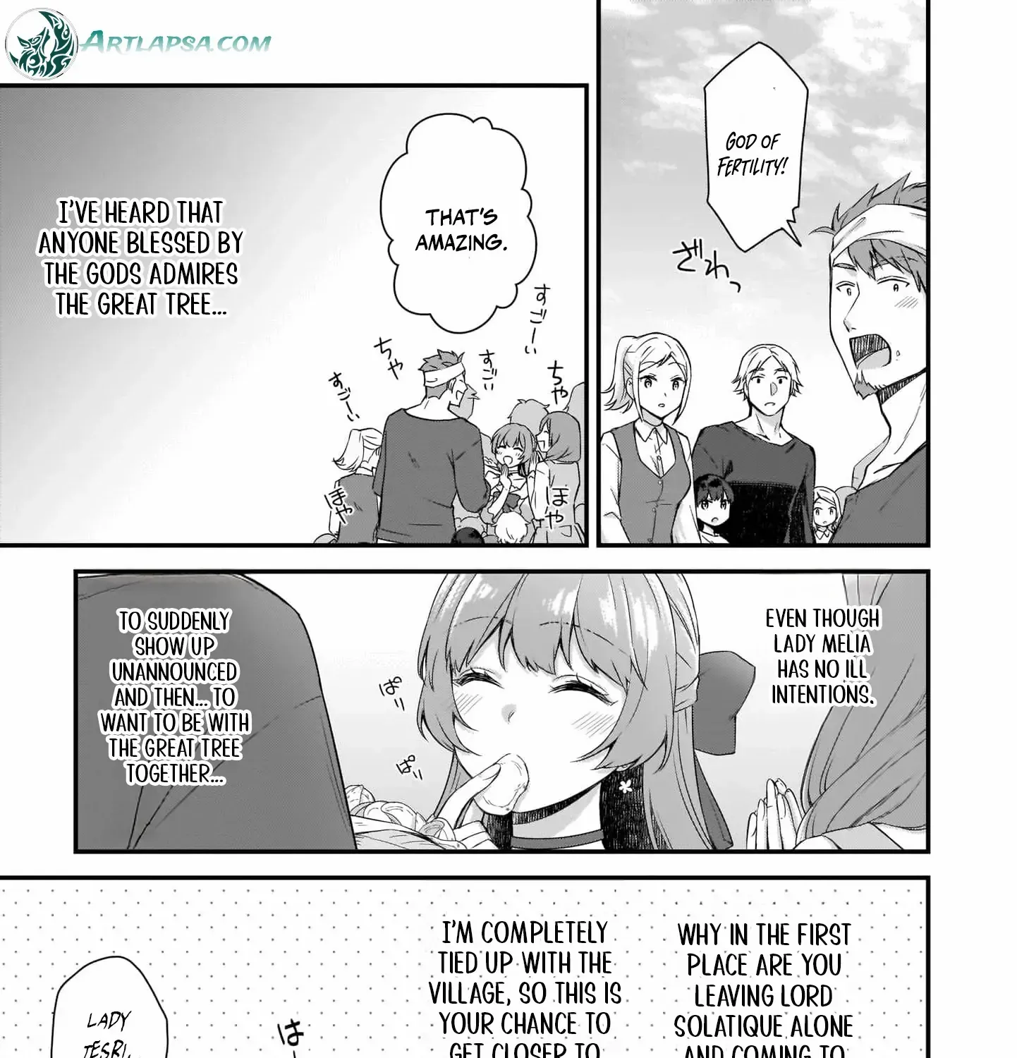 The Small Village of the Young Lady Without Blessing Chapter 15 page 10 - 