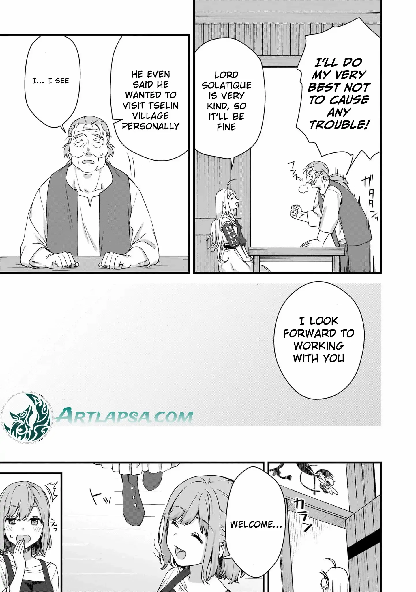 The Small Village of the Young Lady Without Blessing Chapter 22 page 14 - 