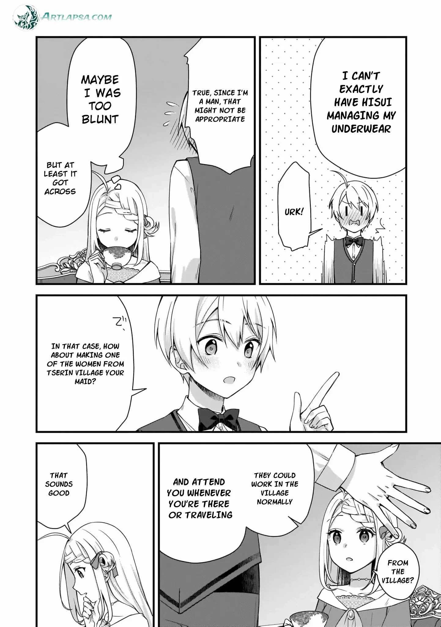 The Small Village of the Young Lady Without Blessing Chapter 23 page 13 - 