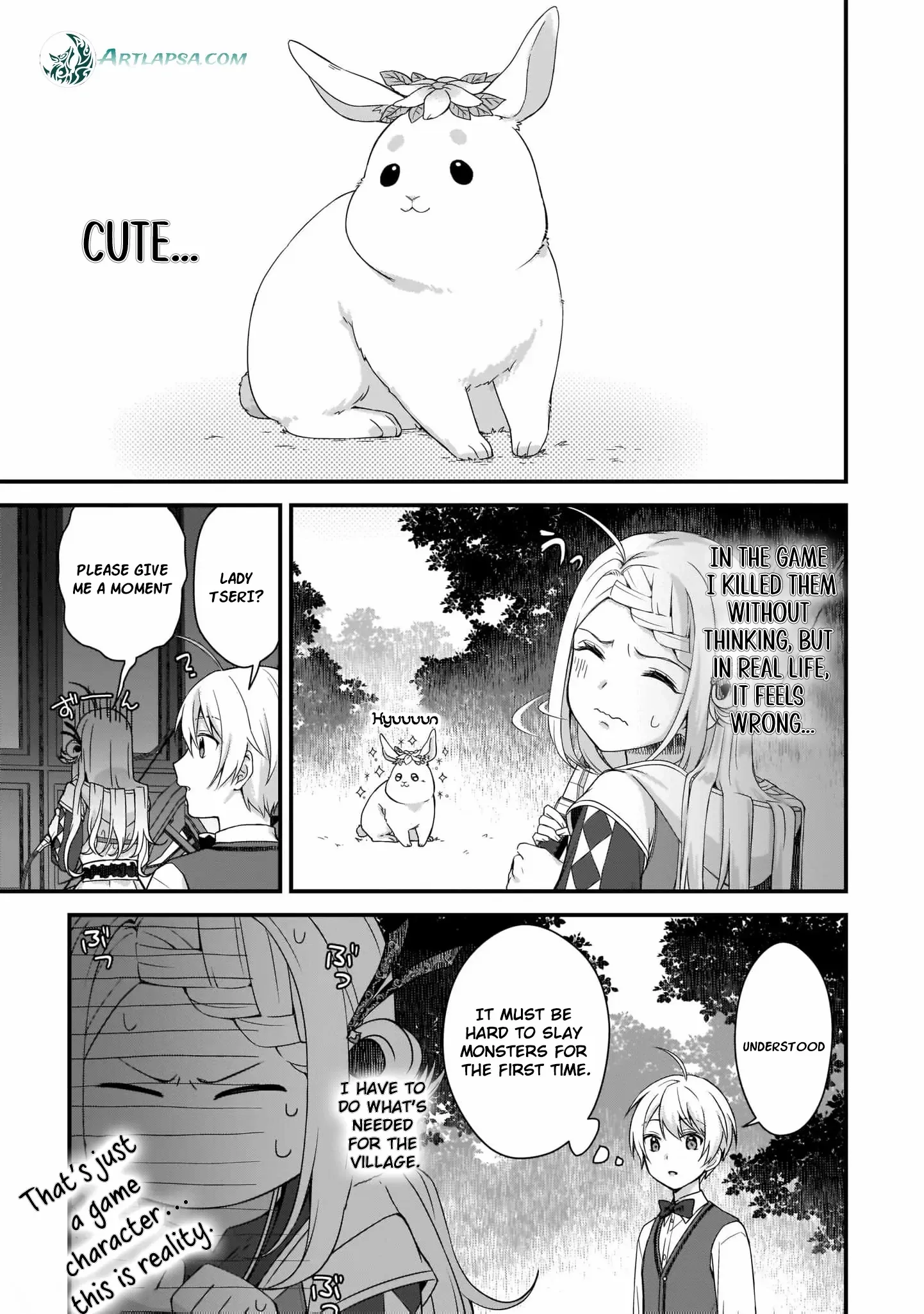 The Small Village of the Young Lady Without Blessing Chapter 23 page 8 - 
