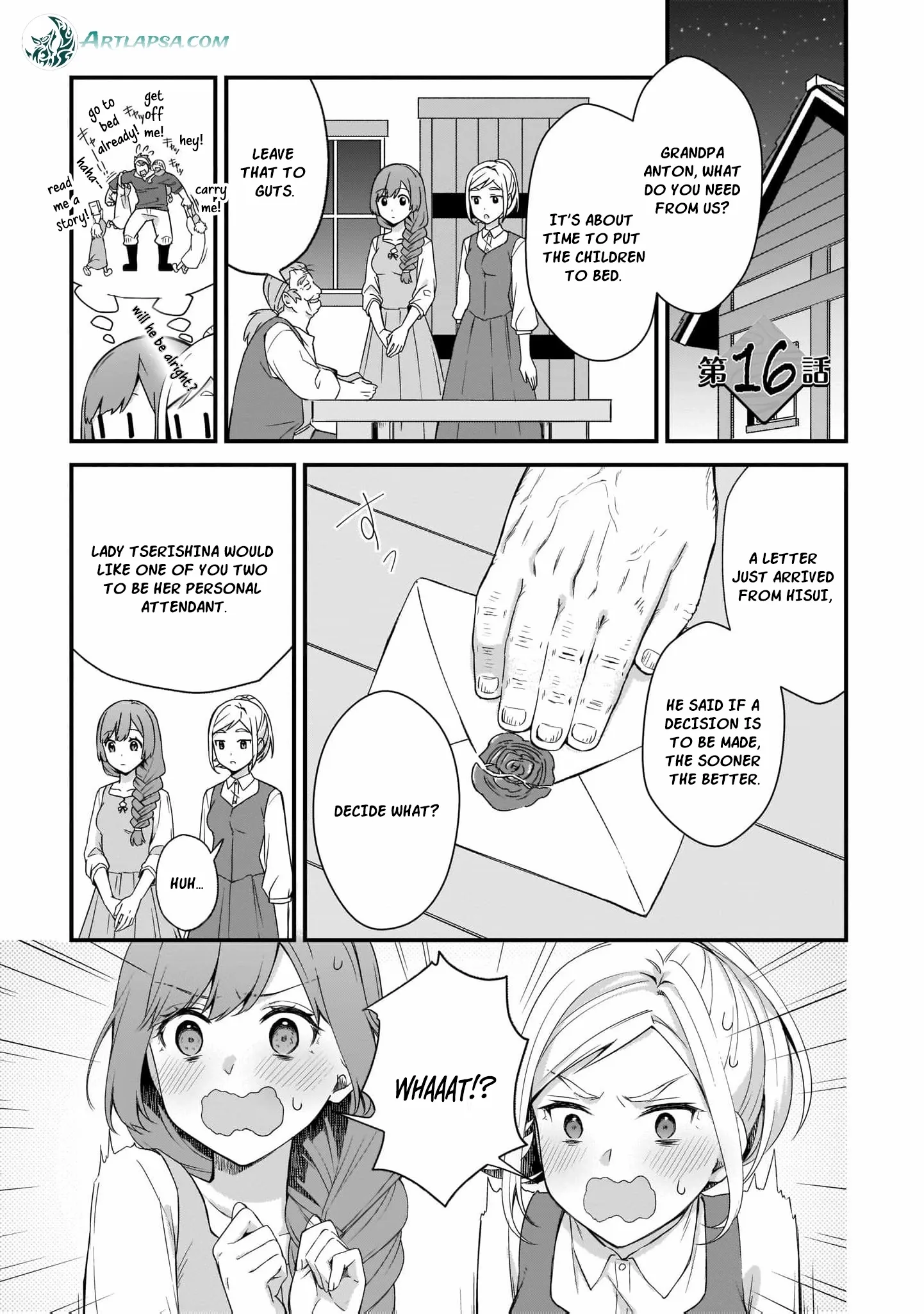 The Small Village of the Young Lady Without Blessing Chapter 24 page 2 - 