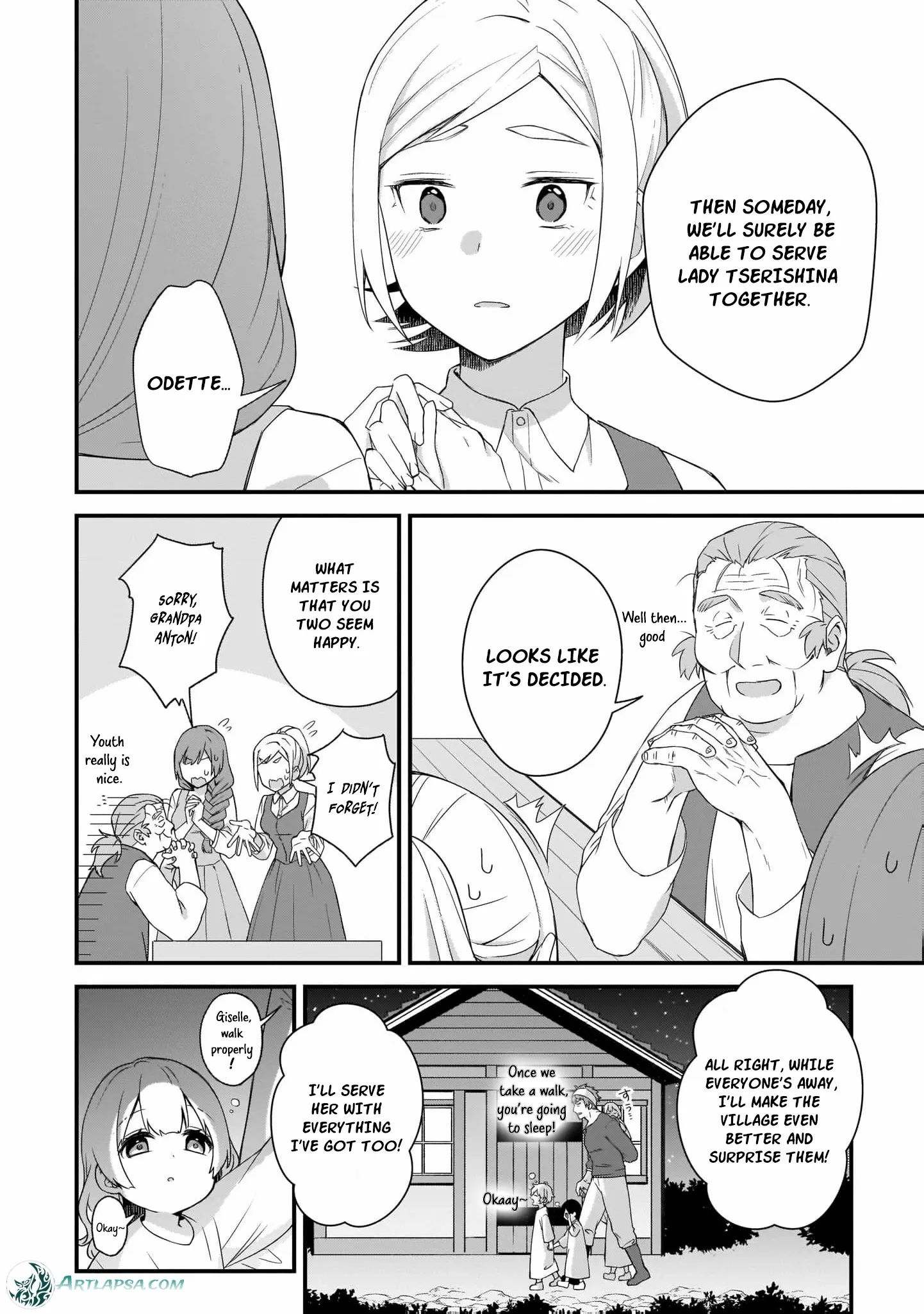 The Small Village of the Young Lady Without Blessing Chapter 24 page 7 - 