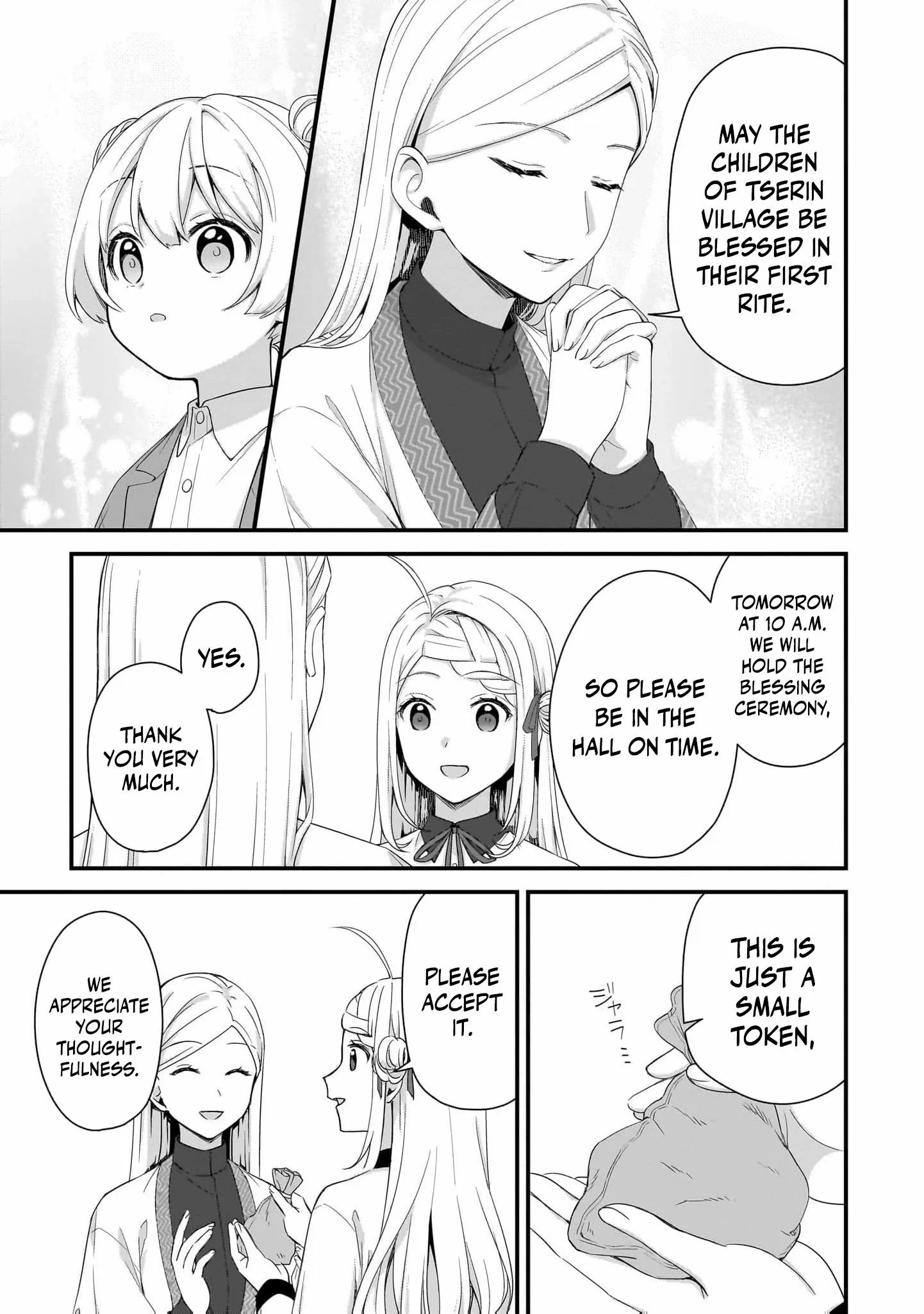 The Small Village of the Young Lady Without Blessing Chapter 28 page 8 - 