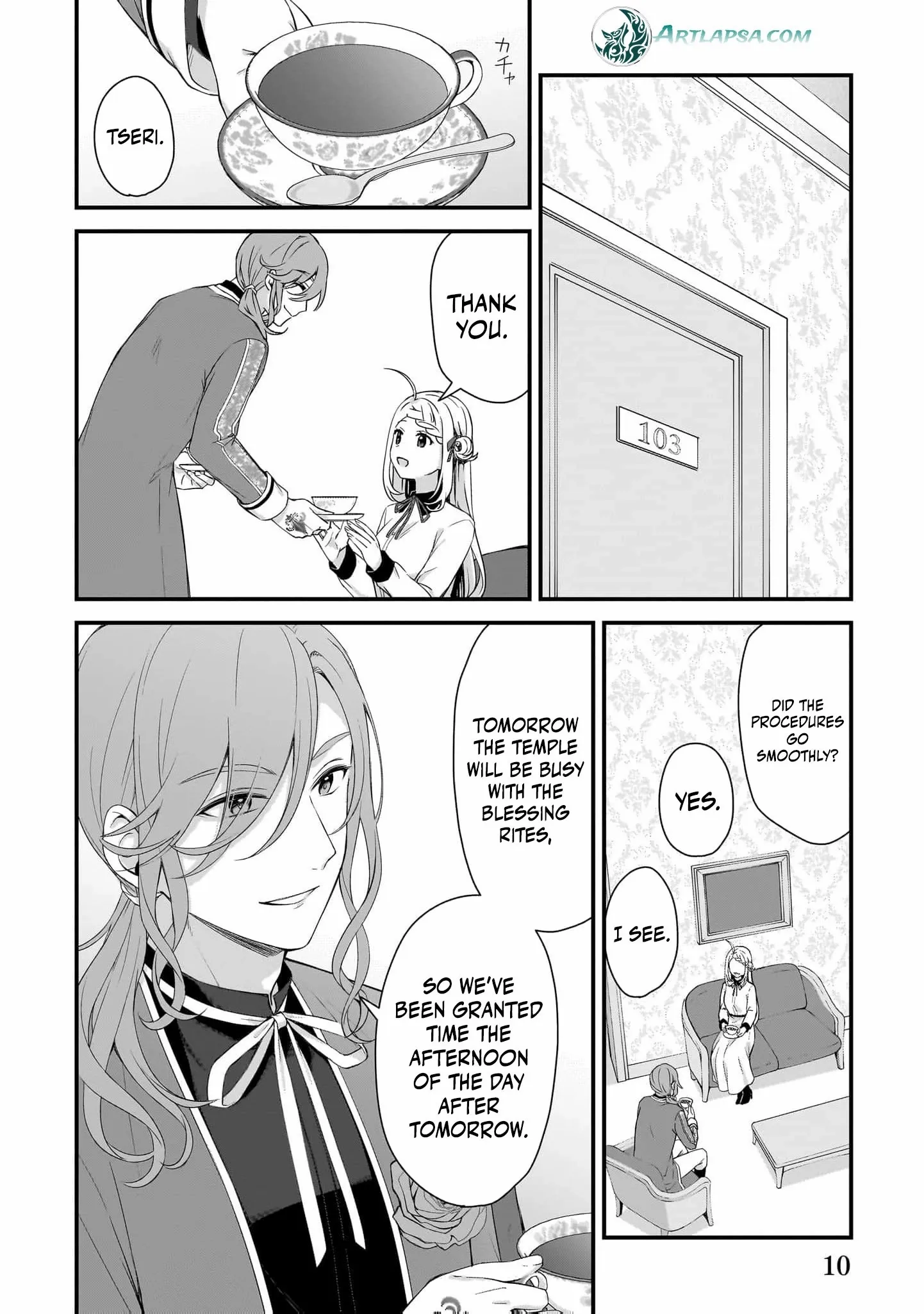 The Small Village of the Young Lady Without Blessing Chapter 28 page 9 - 