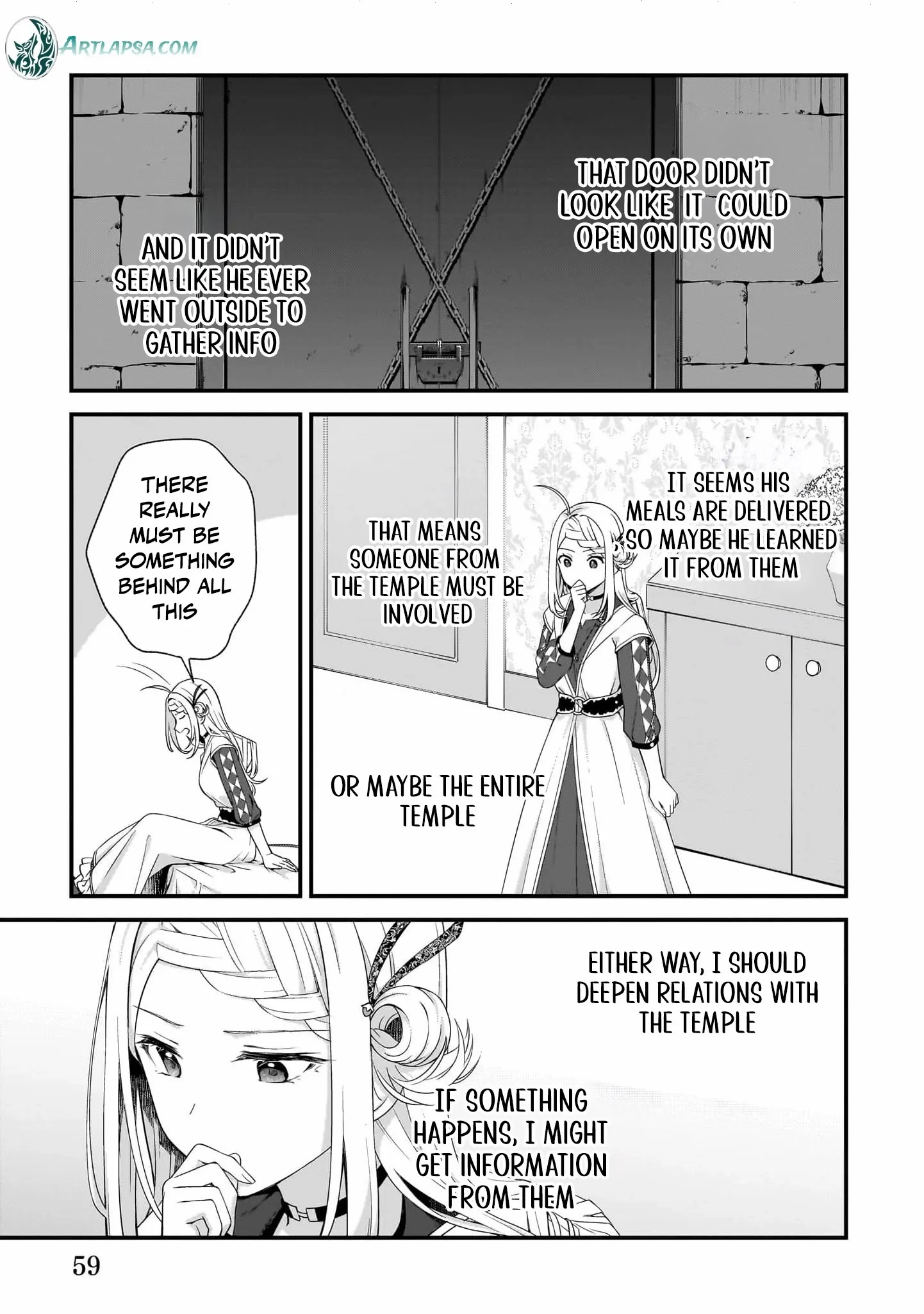 The Small Village of the Young Lady Without Blessing Chapter 30 page 16 - 