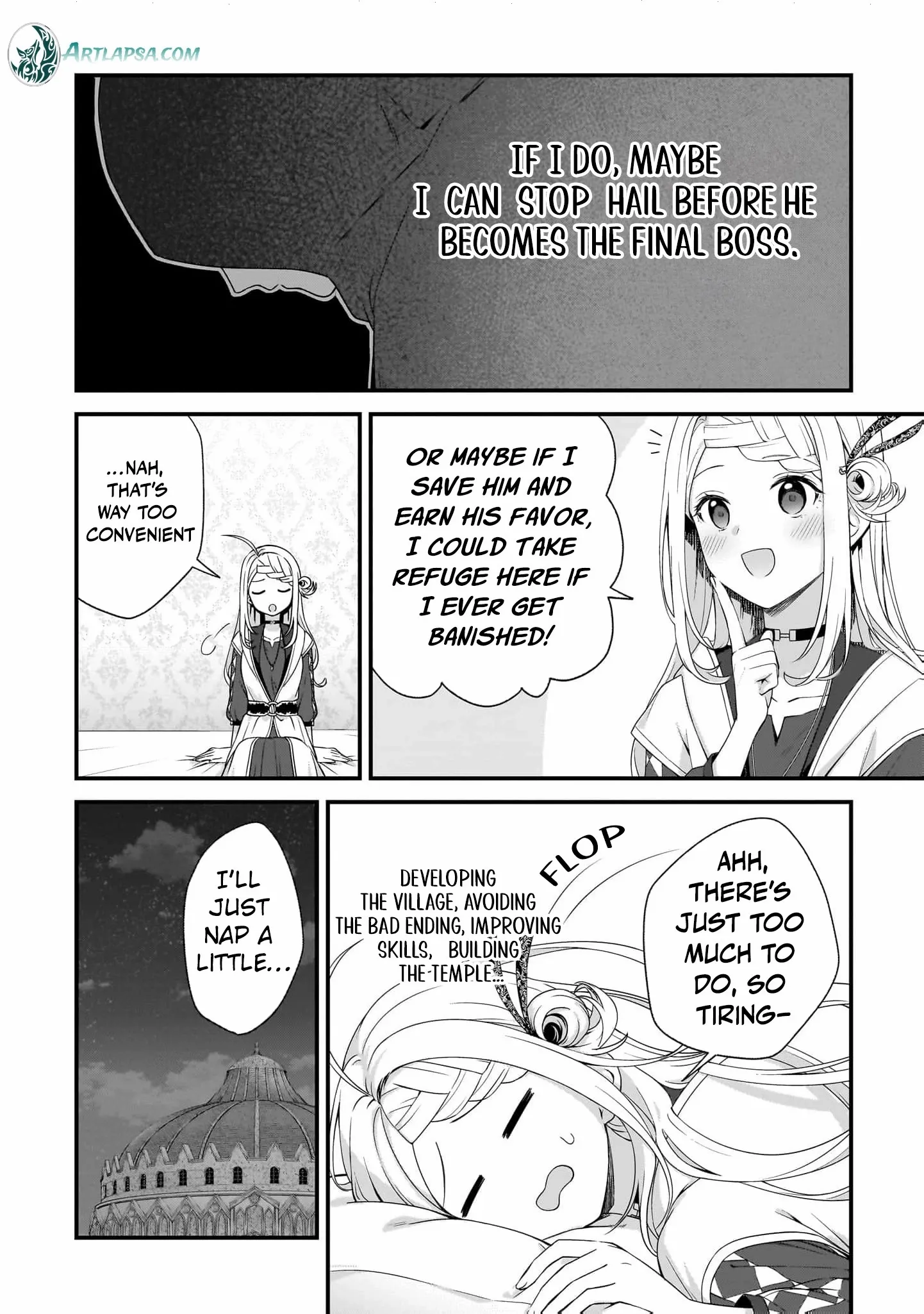The Small Village of the Young Lady Without Blessing Chapter 30 page 17 - 