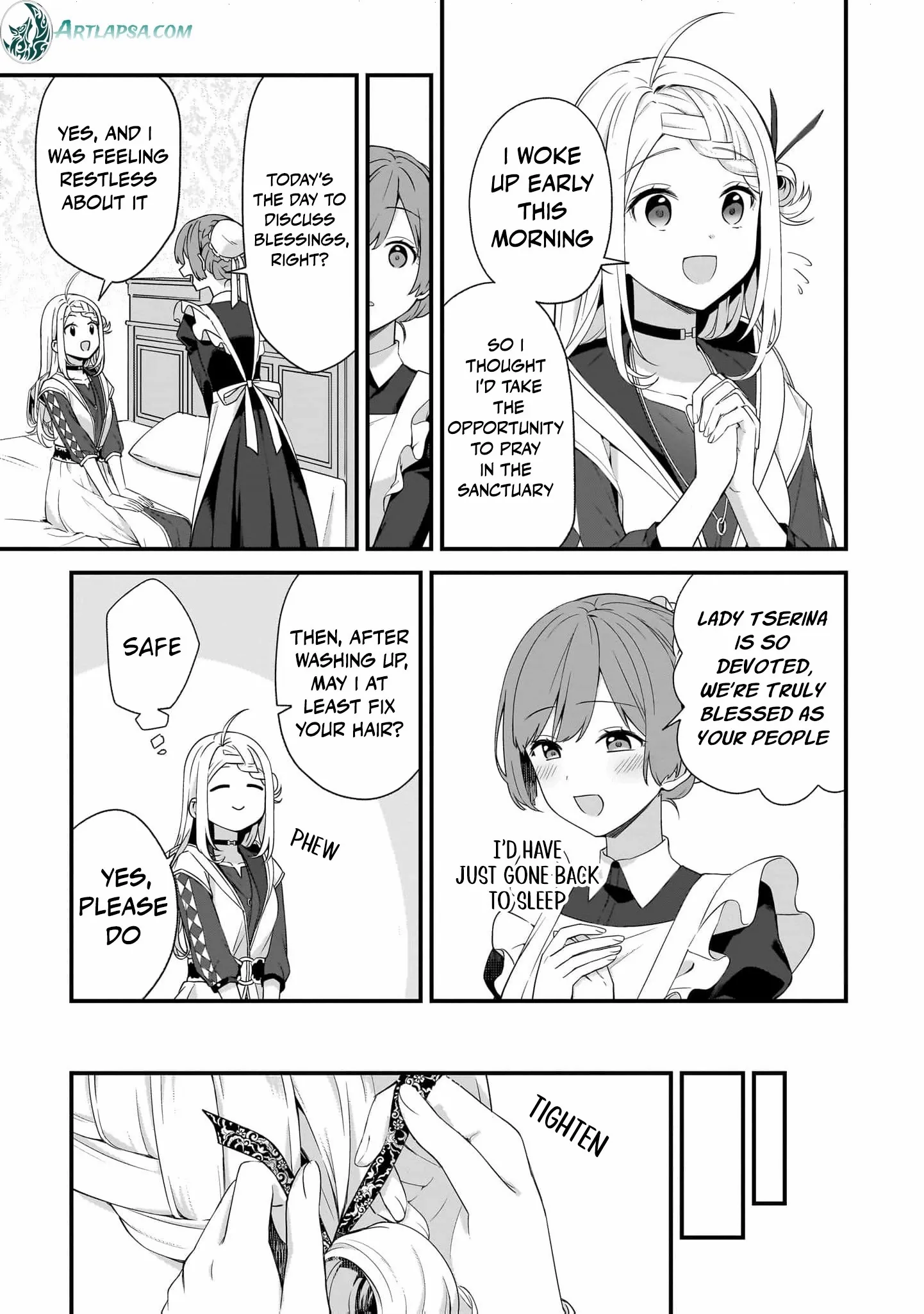 The Small Village of the Young Lady Without Blessing Chapter 30 page 20 - 