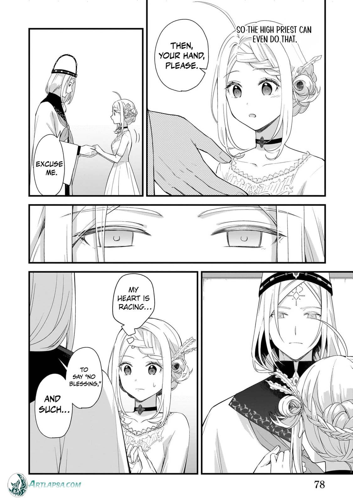 The Small Village of the Young Lady Without Blessing Chapter 31 page 13 - 
