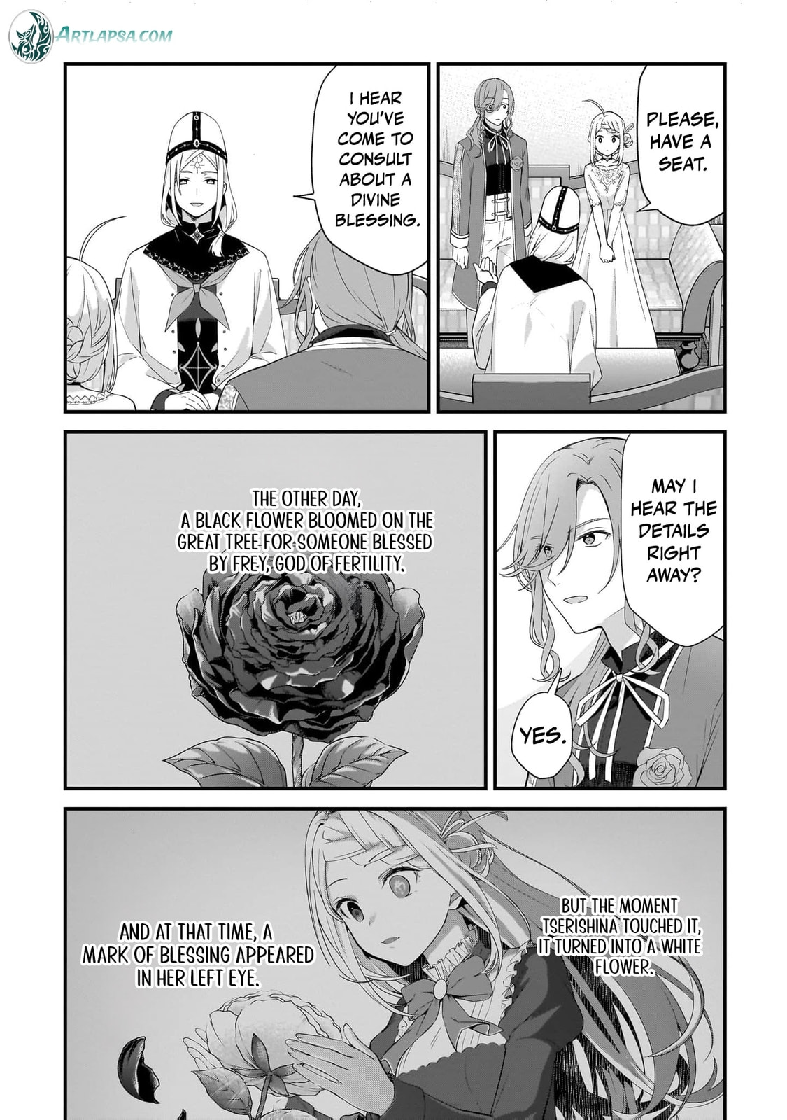 The Small Village of the Young Lady Without Blessing Chapter 31 page 9 - 