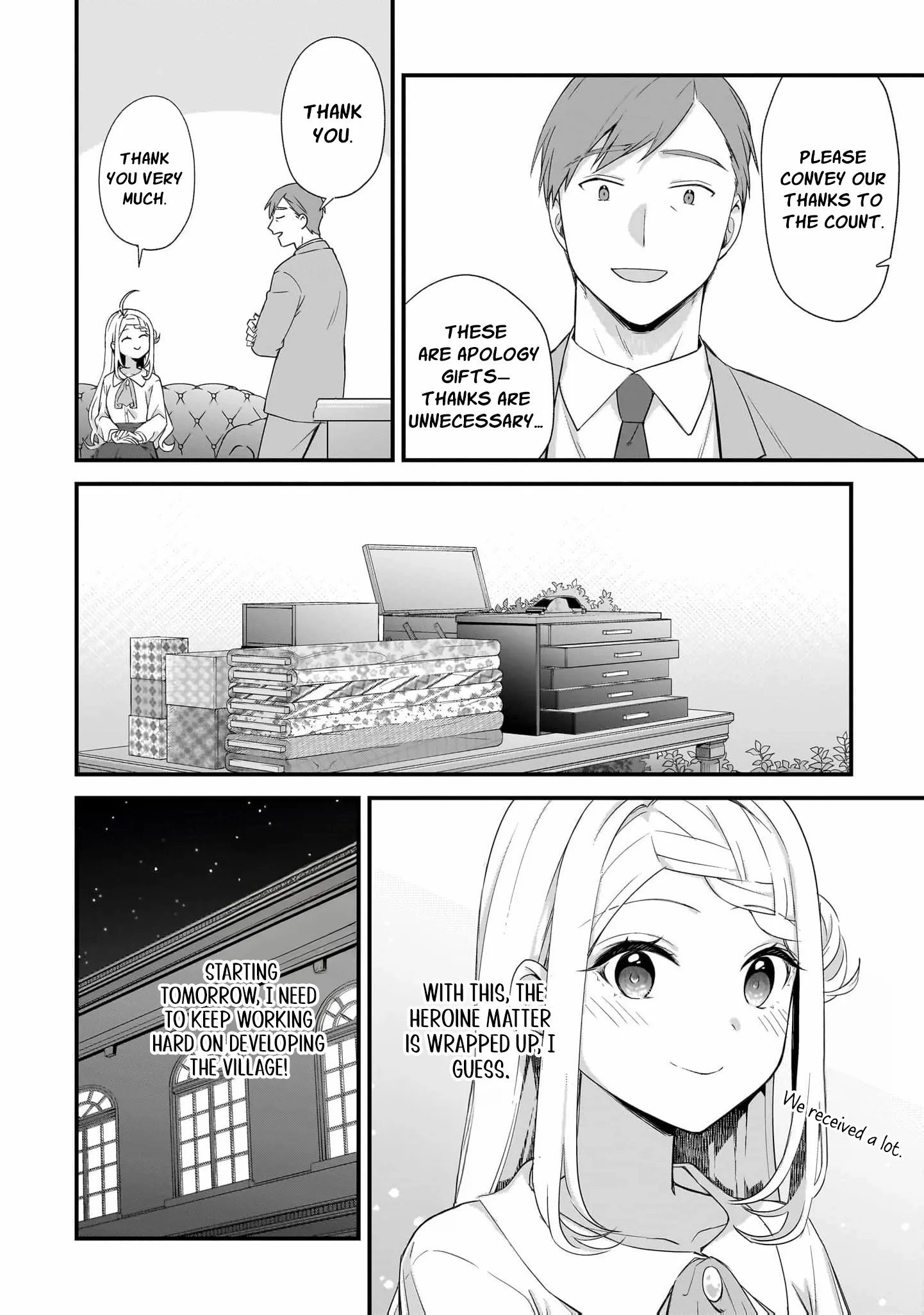 The Small Village of the Young Lady Without Blessing Chapter 34 page 21 - 