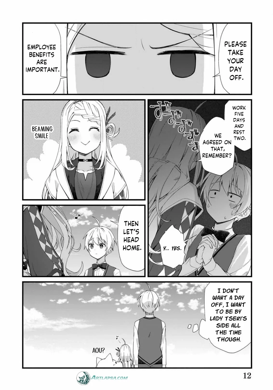 The Small Village of the Young Lady Without Blessing Chapter 37 page 12 - 