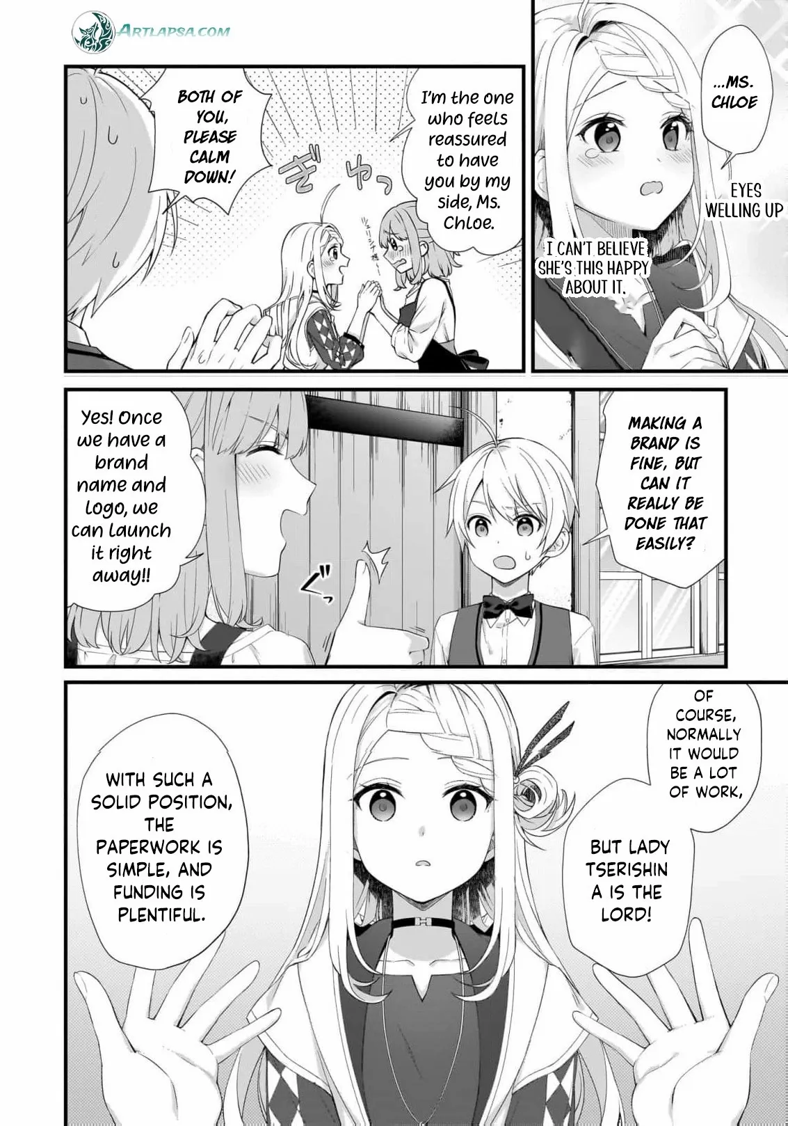 The Small Village of the Young Lady Without Blessing Chapter 37 page 6 - 