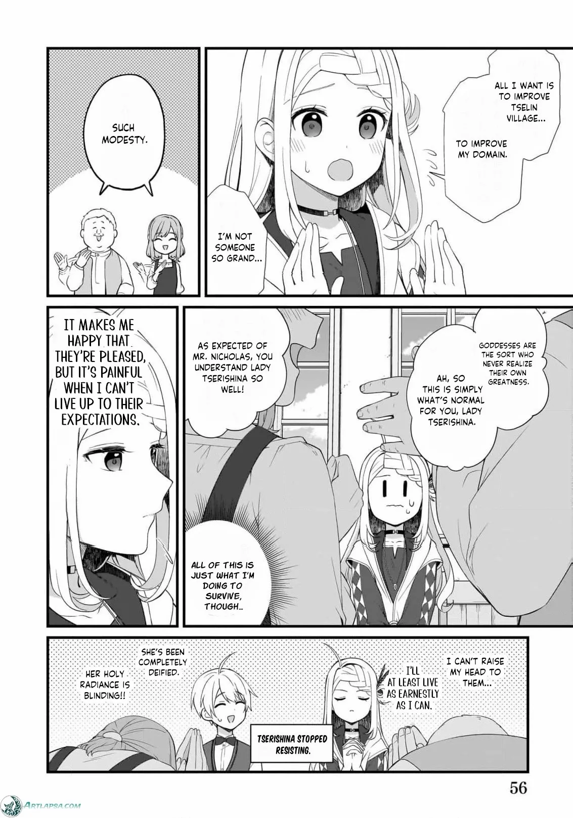 The Small Village of the Young Lady Without Blessing Chapter 39 page 17 - 
