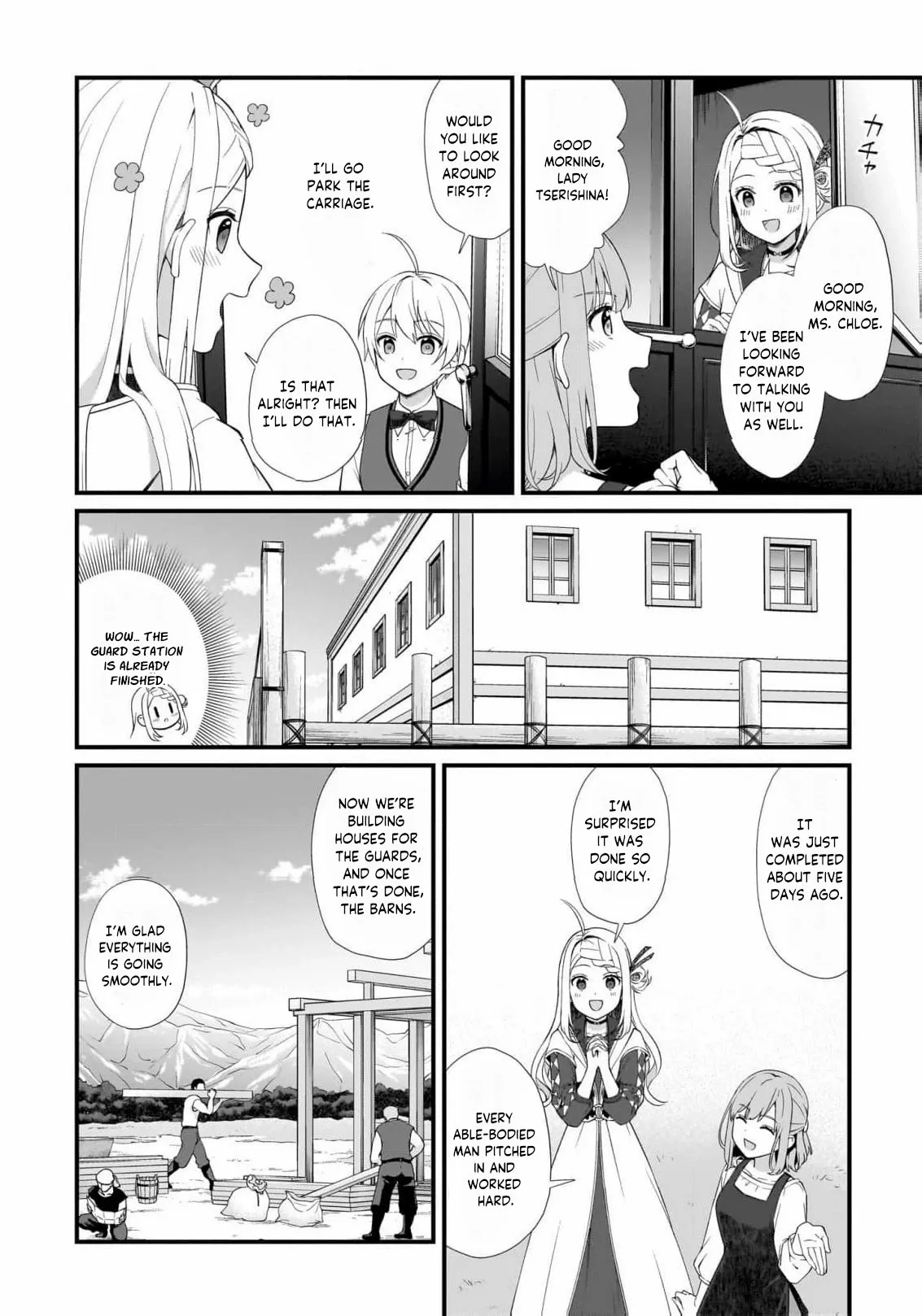 The Small Village of the Young Lady Without Blessing Chapter 39 page 7 - 