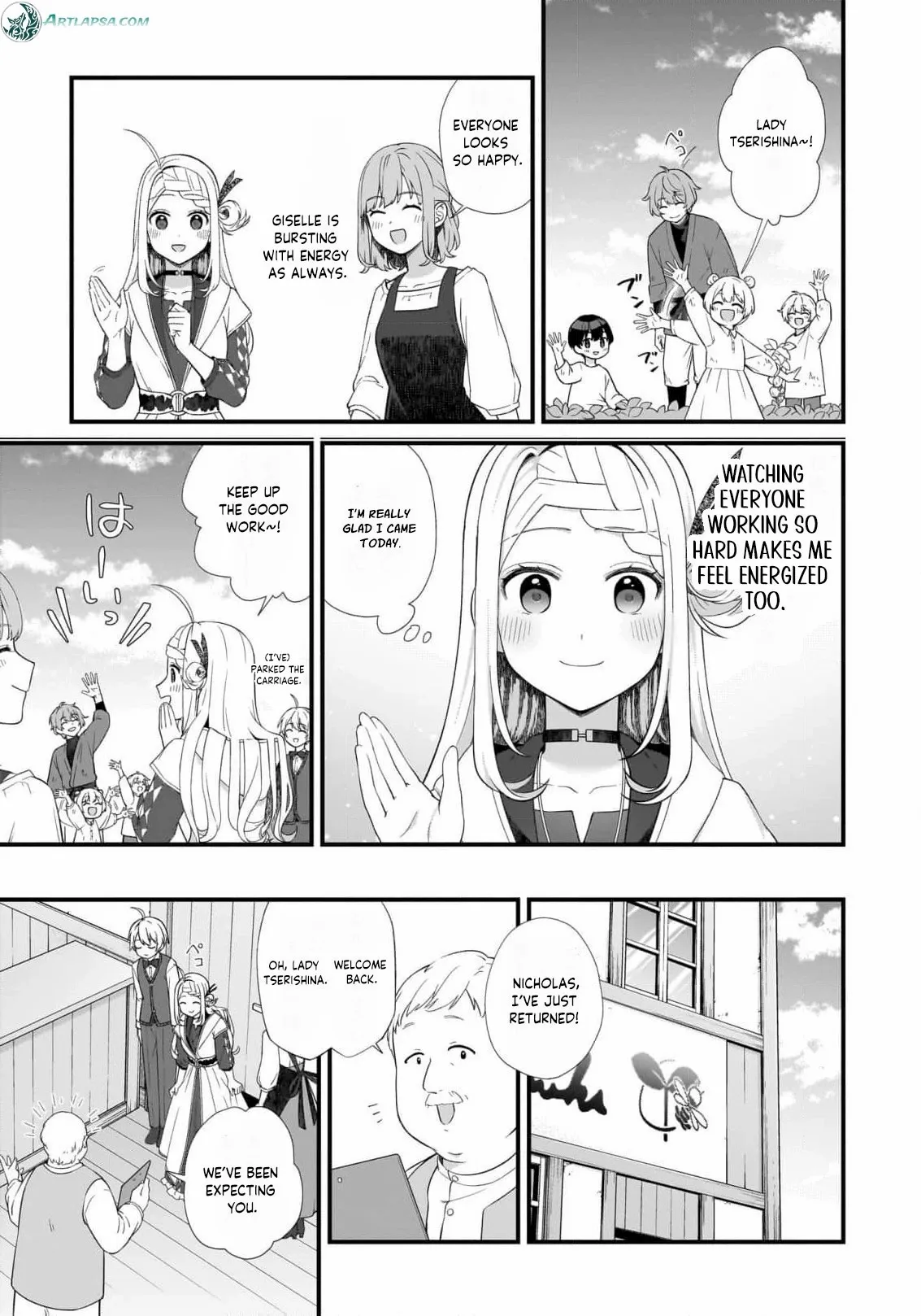 The Small Village of the Young Lady Without Blessing Chapter 39 page 10 - 