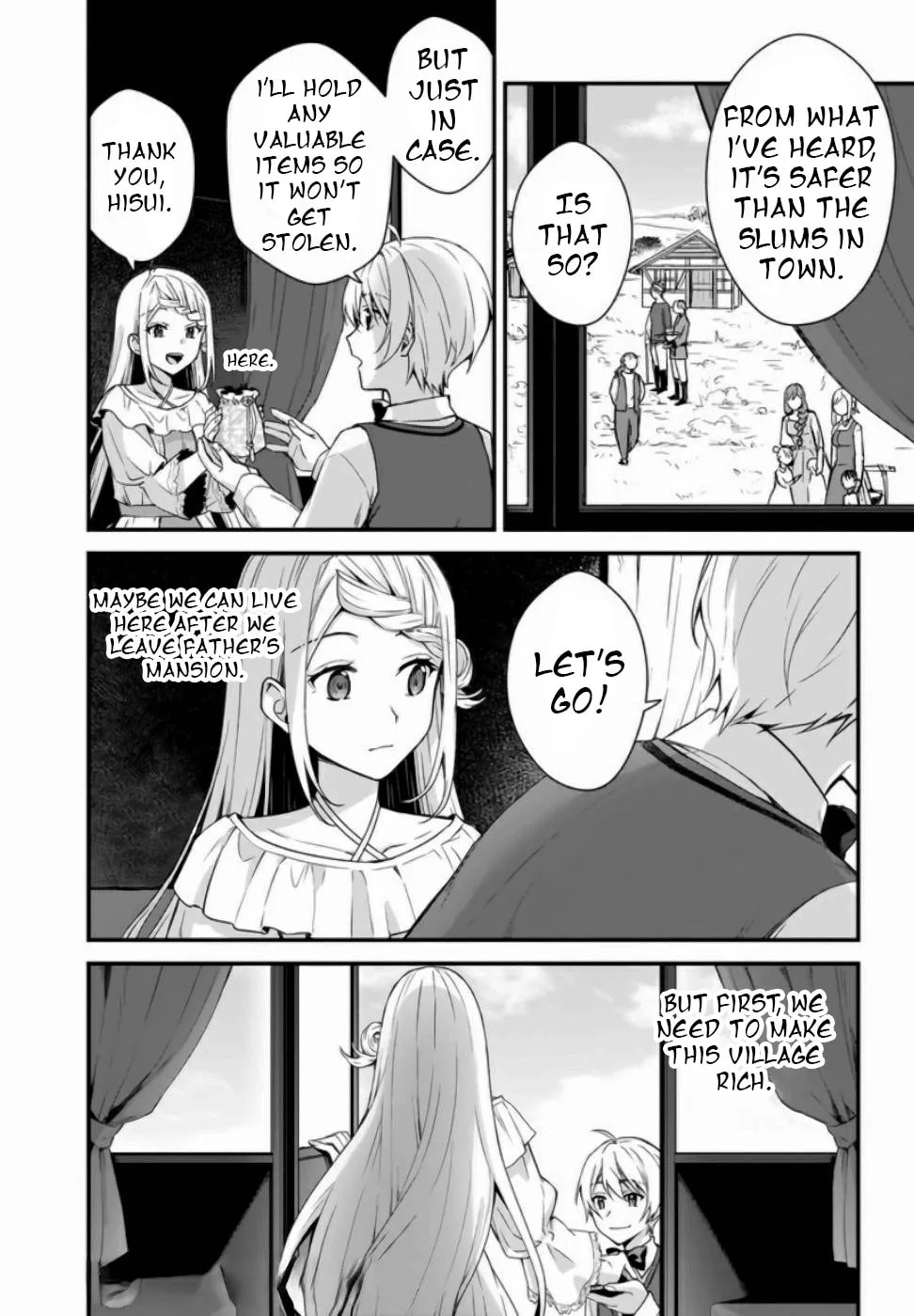 The Small Village of the Young Lady Without Blessing Chapter 4 page 13 - 