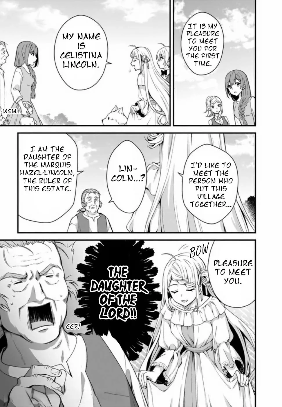 The Small Village of the Young Lady Without Blessing Chapter 4 page 14 - 