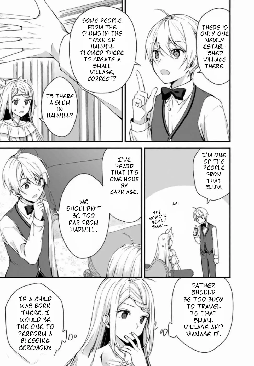 The Small Village of the Young Lady Without Blessing Chapter 4 page 8 - 