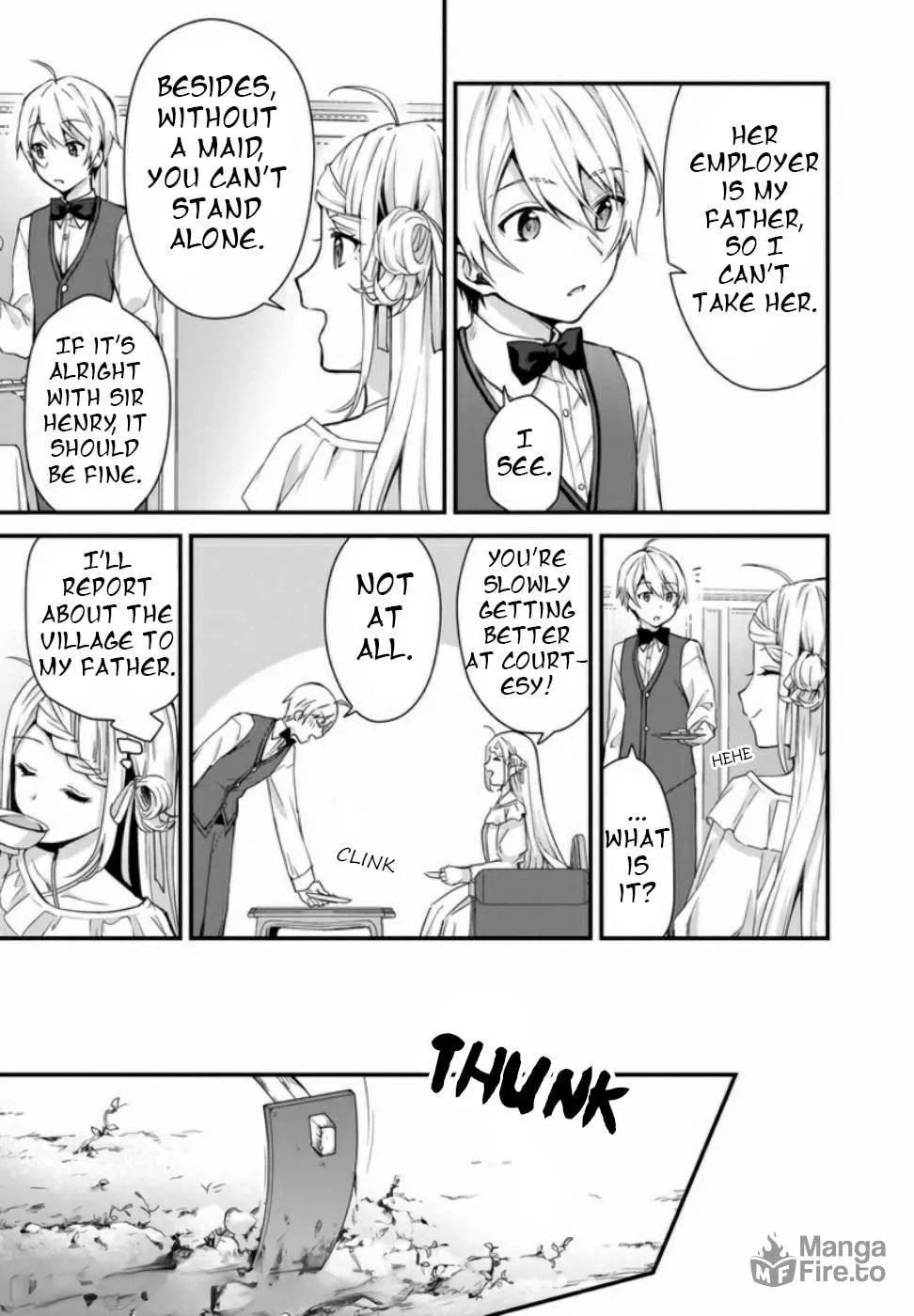 The Small Village of the Young Lady Without Blessing Chapter 4 page 10 - 