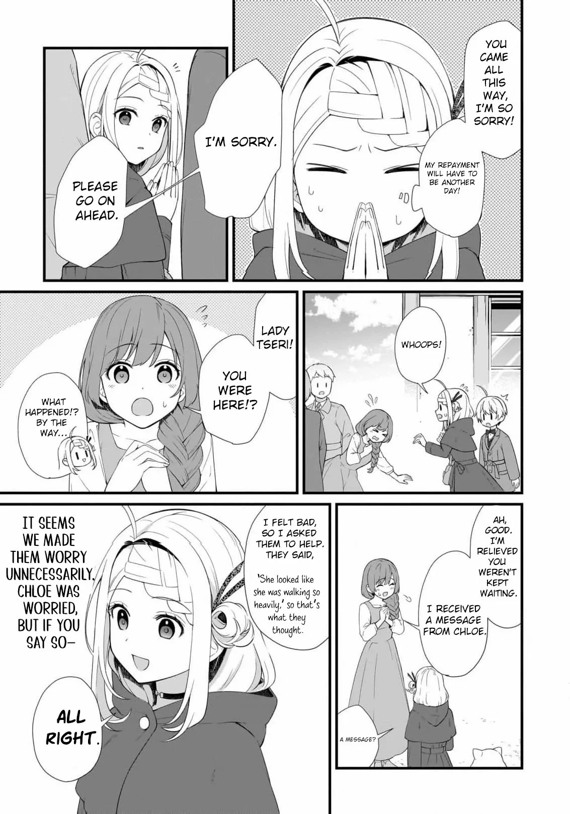 The Small Village of the Young Lady Without Blessing Chapter 40 page 11 - 