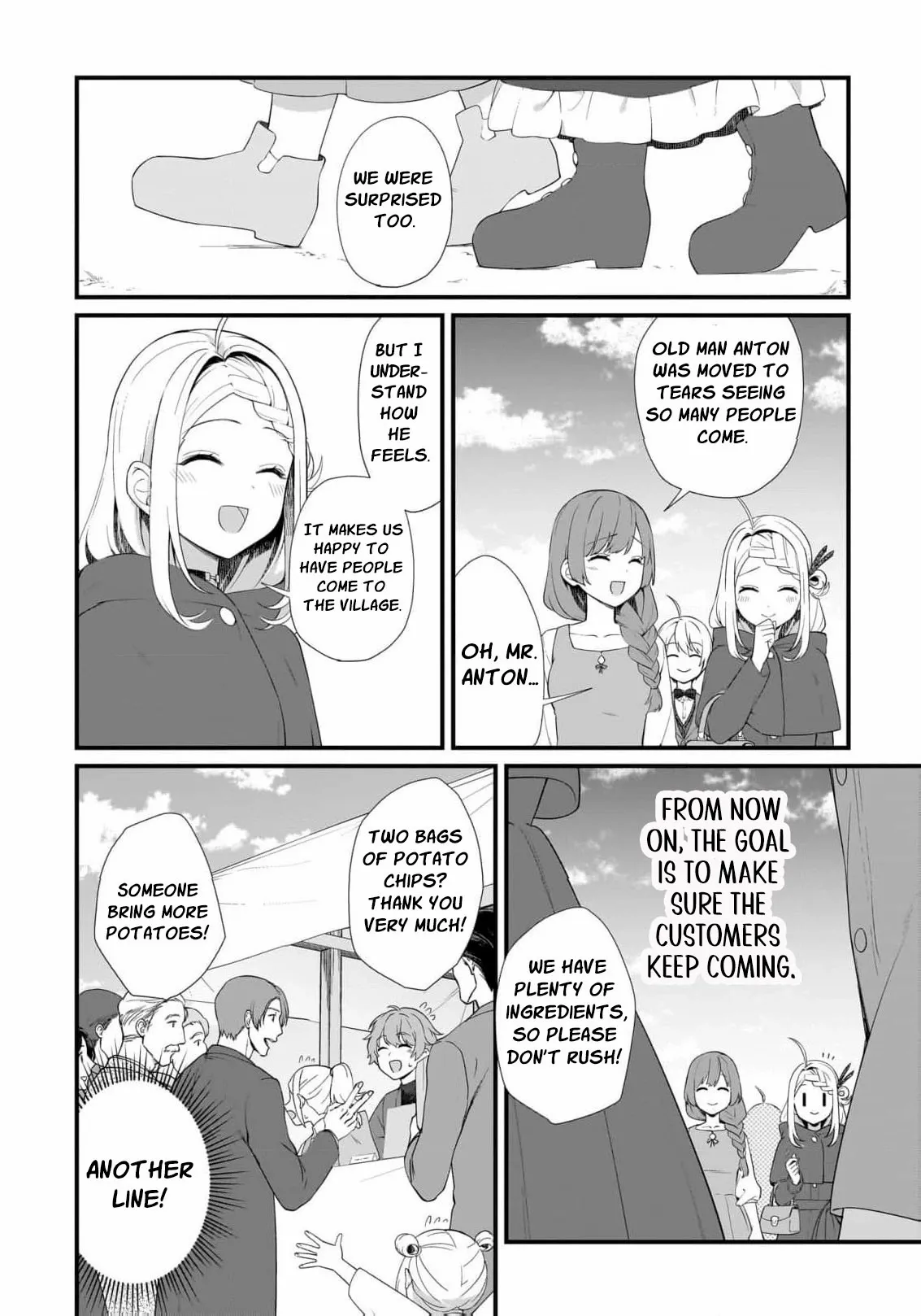 The Small Village of the Young Lady Without Blessing Chapter 40 page 12 - 