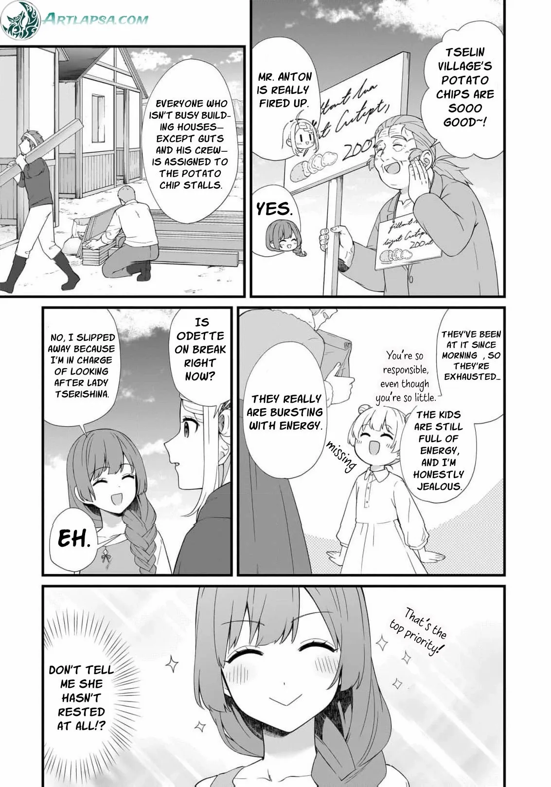The Small Village of the Young Lady Without Blessing Chapter 40 page 13 - 