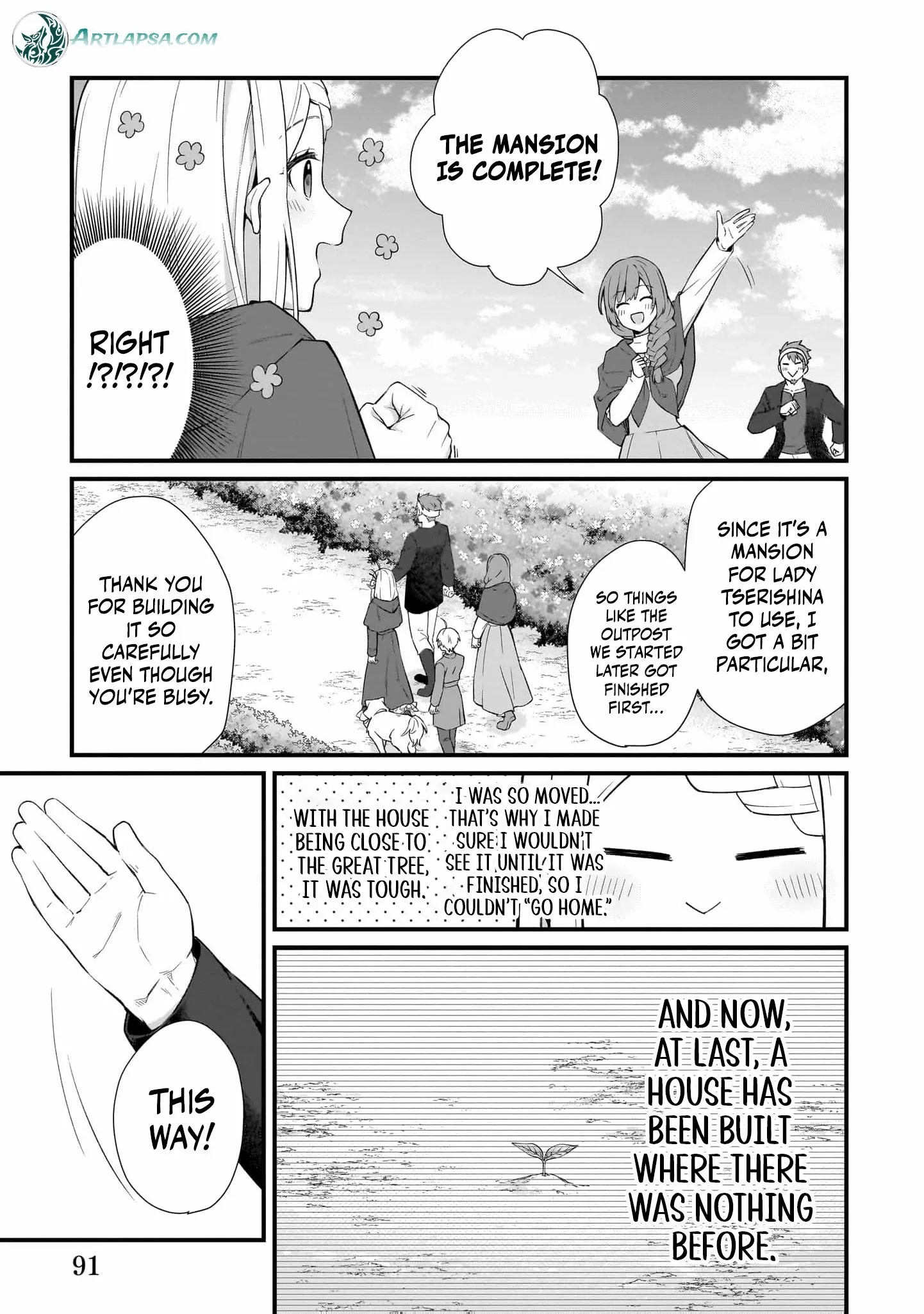 The Small Village of the Young Lady Without Blessing Chapter 42 page 4 - 