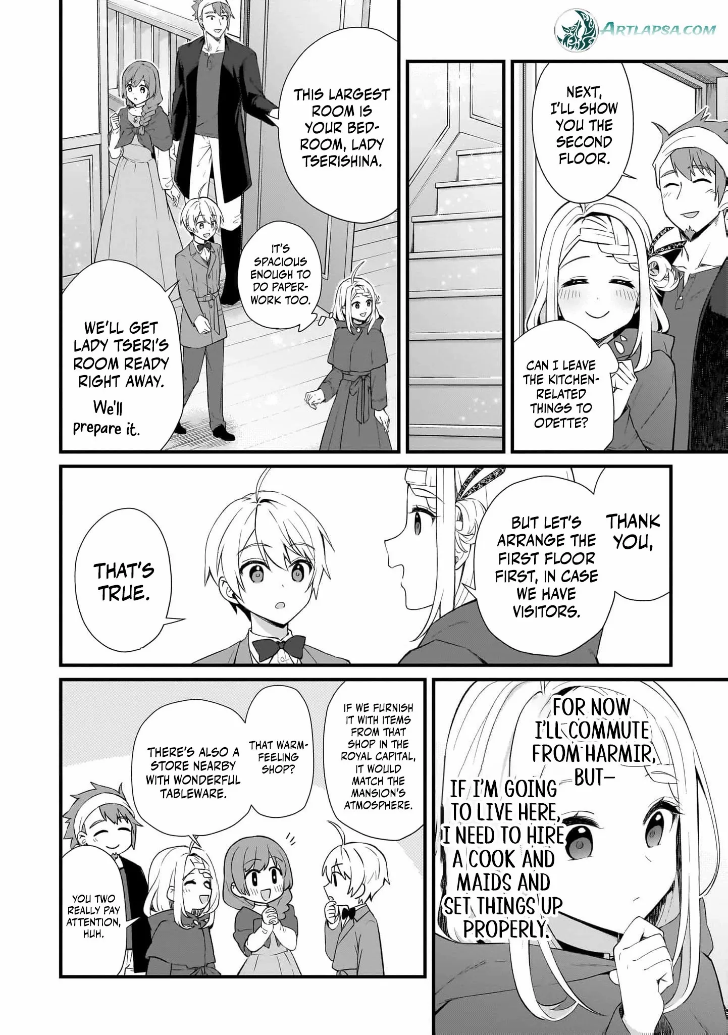 The Small Village of the Young Lady Without Blessing Chapter 42 page 9 - 