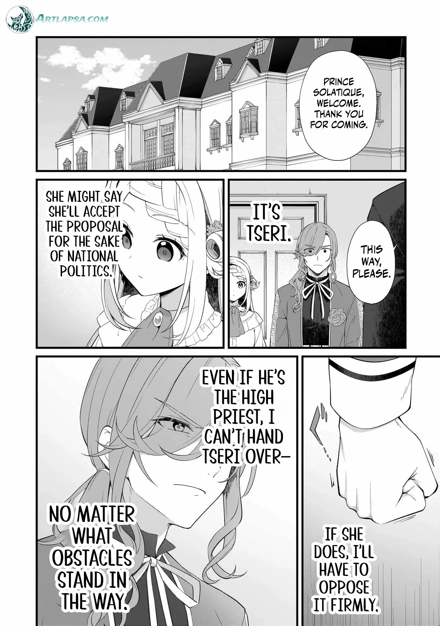 The Small Village of the Young Lady Without Blessing Chapter 43 page 9 - 