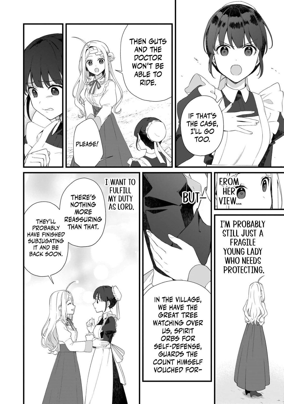 The Small Village of the Young Lady Without Blessing Chapter 46 page 7 - 