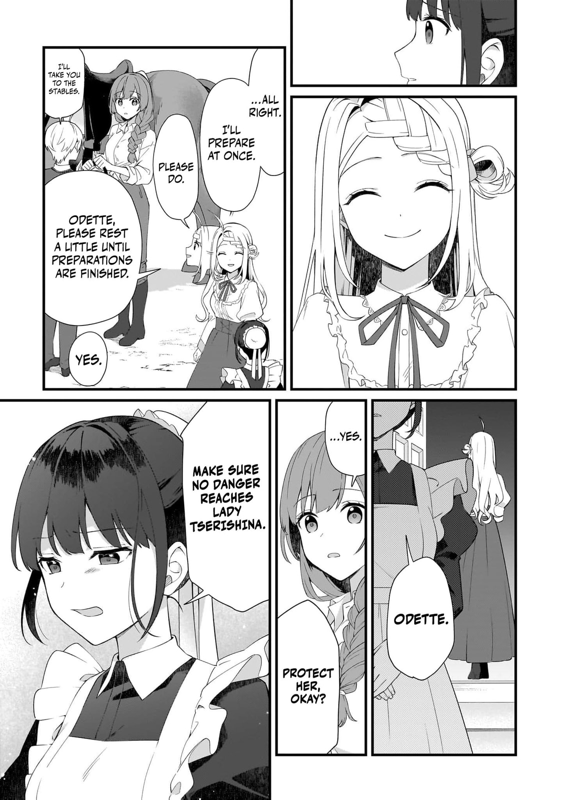 The Small Village of the Young Lady Without Blessing Chapter 46 page 8 - 