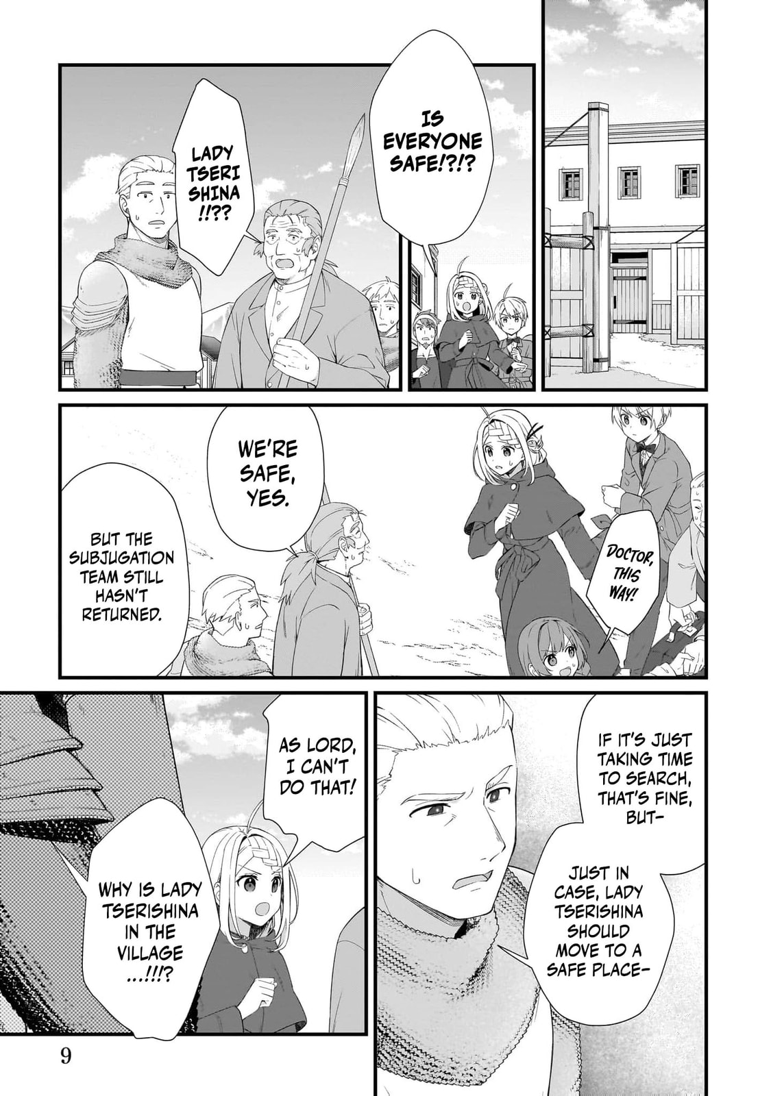 The Small Village of the Young Lady Without Blessing Chapter 46 page 10 - 