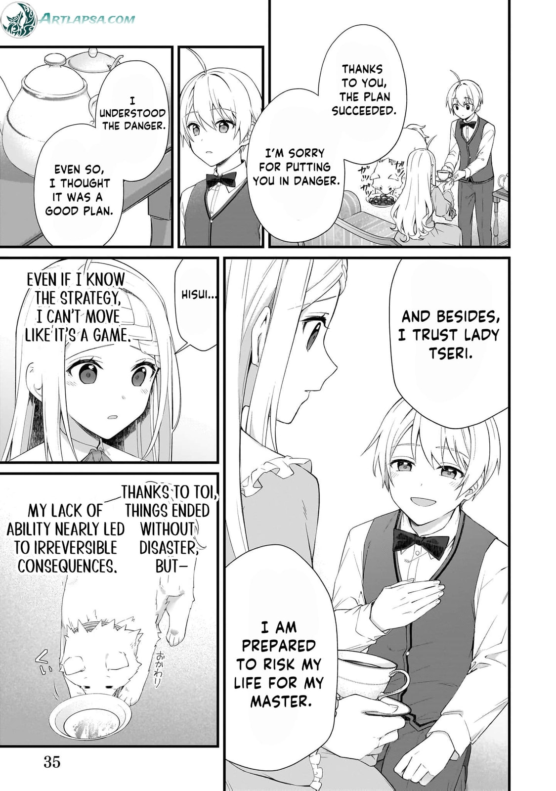 The Small Village of the Young Lady Without Blessing Chapter 48 page 12 - 