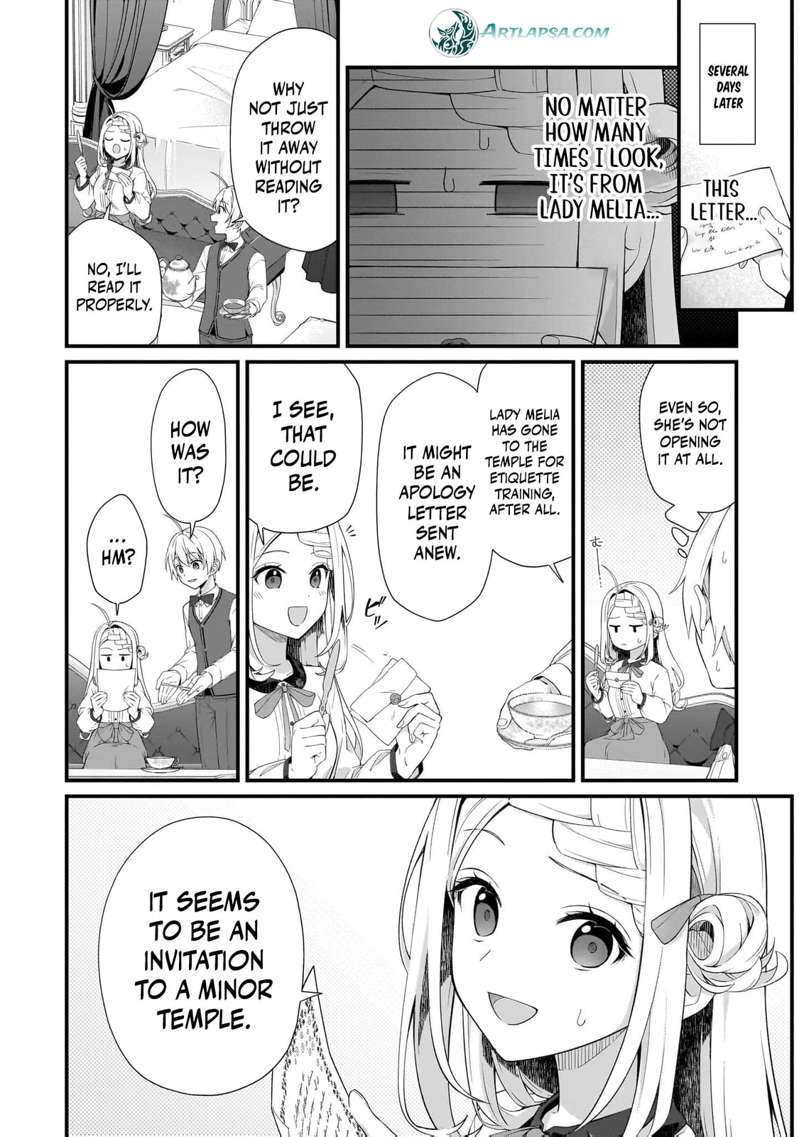 The Small Village of the Young Lady Without Blessing Chapter 49 page 21 - 