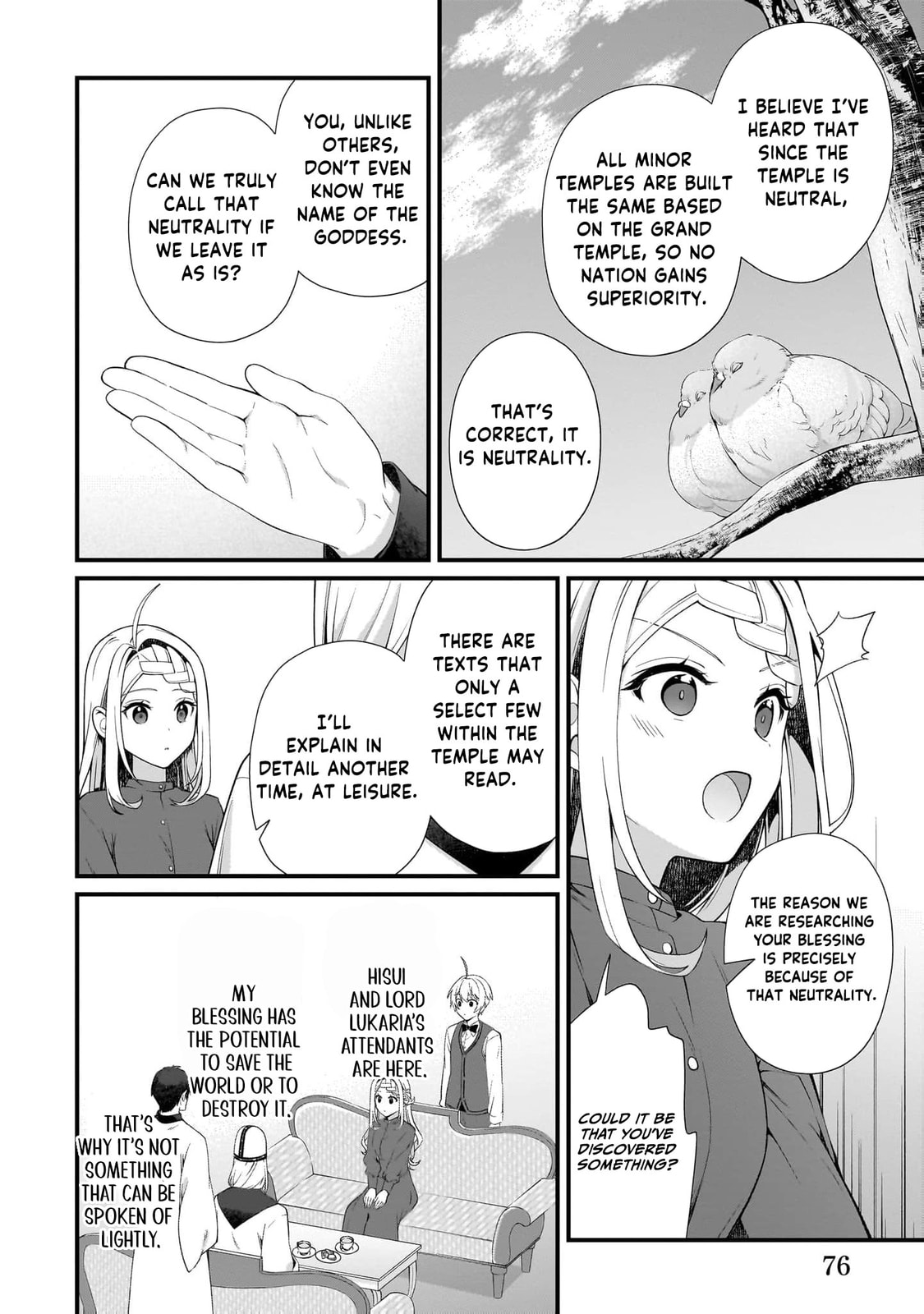 The Small Village of the Young Lady Without Blessing Chapter 50 page 17 - 