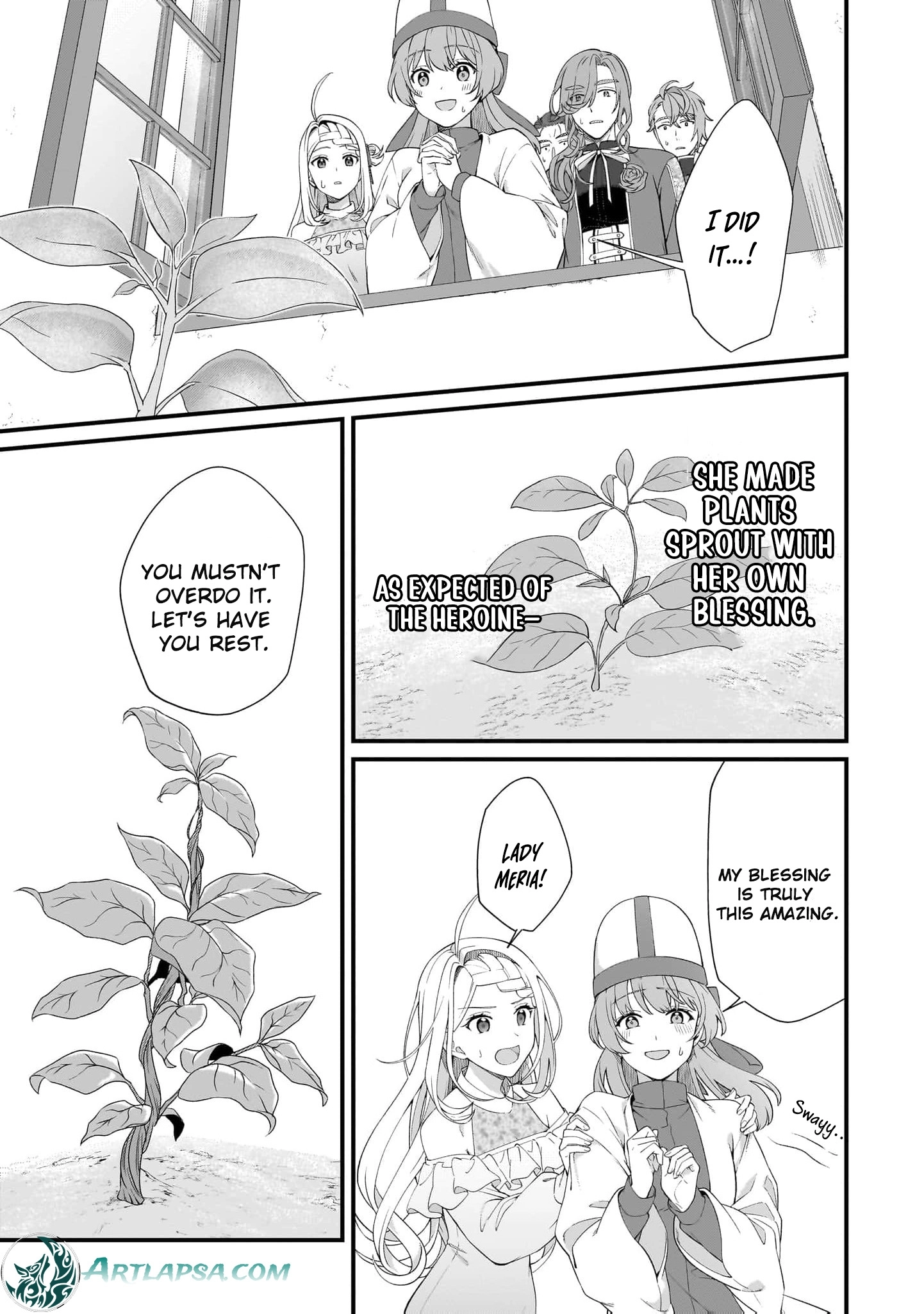 The Small Village of the Young Lady Without Blessing Chapter 58 page 11 - 